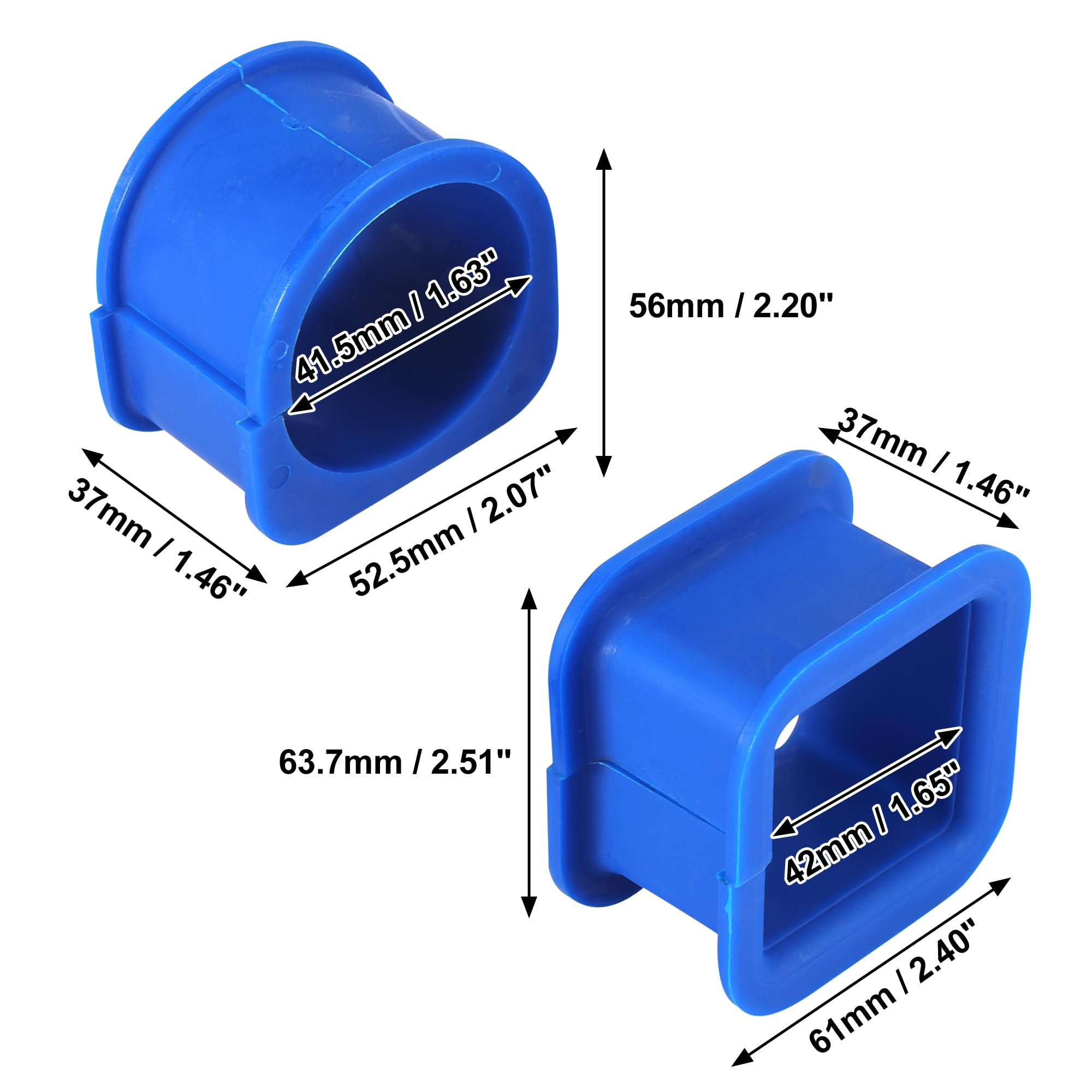 X AUTOHAUX Steering Rack Bushing Set - Compatible with Subaru WRX 1994-2007 & STi 2004 - Rack and Pinion Bushing Kit for Improved Handling & Stability - Perfect for Performance Upgrades & Off-Road Driving