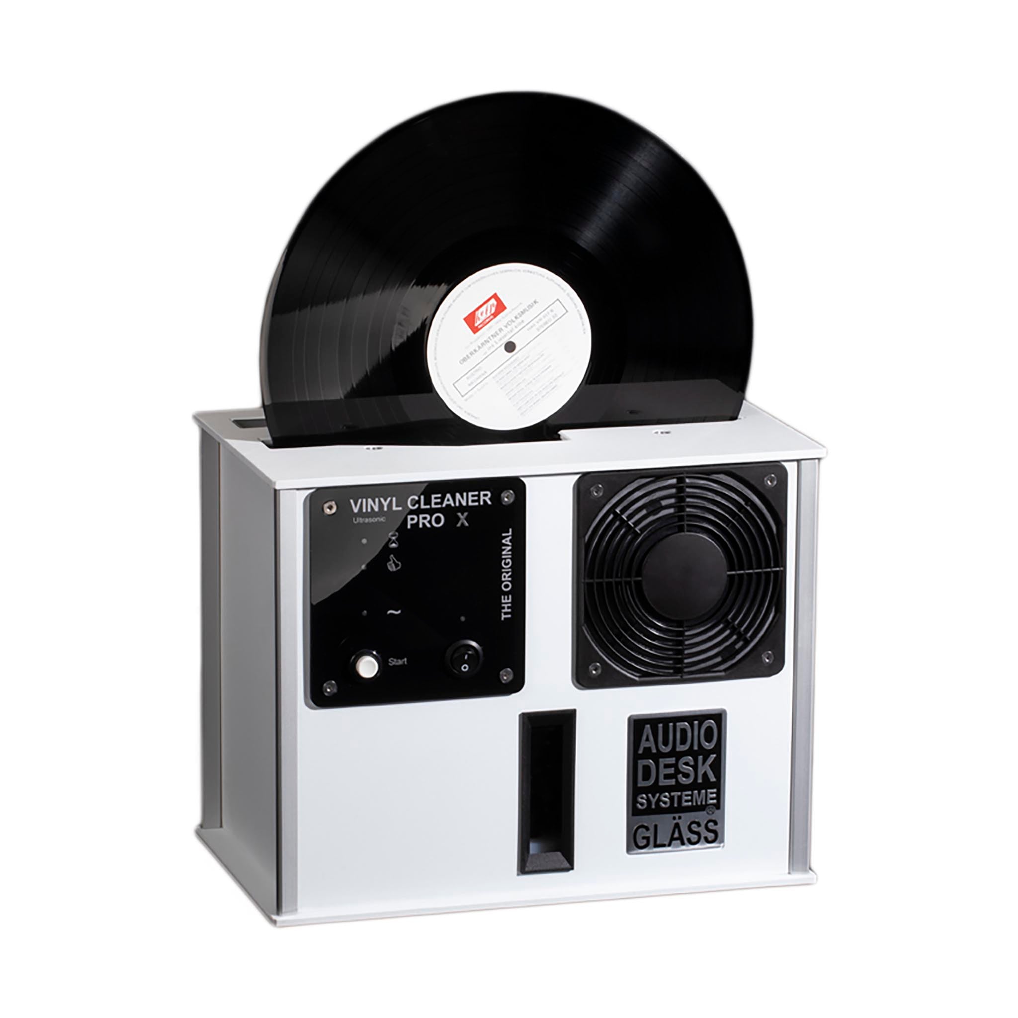 Audio Desk Vinyl Cleaner Pro X - Professional Record Cleaning Machine for Vinyl Records | Perfect for Home Studios & Audiophile Collections