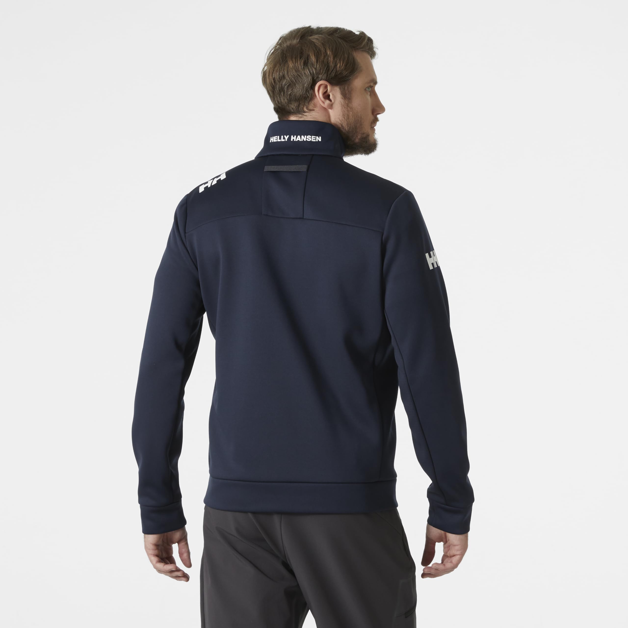 Helly Hansen Men's Crew Fleece Jacket - Lightweight Warm Winter Jacket for Outdoor Hiking, Camping & Casual Wear