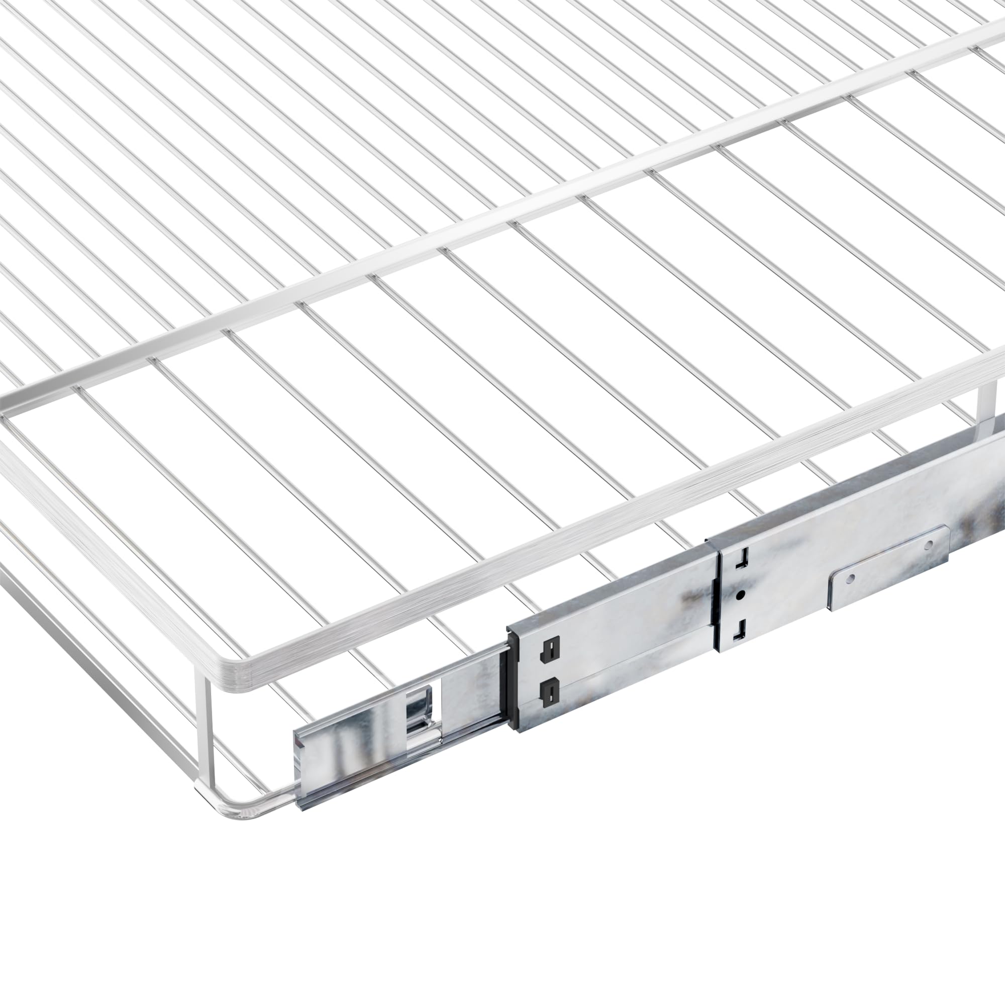 Heavy Duty Expandable Pull Out Sliding Drawers for Cabinets - 14.9-25.9
