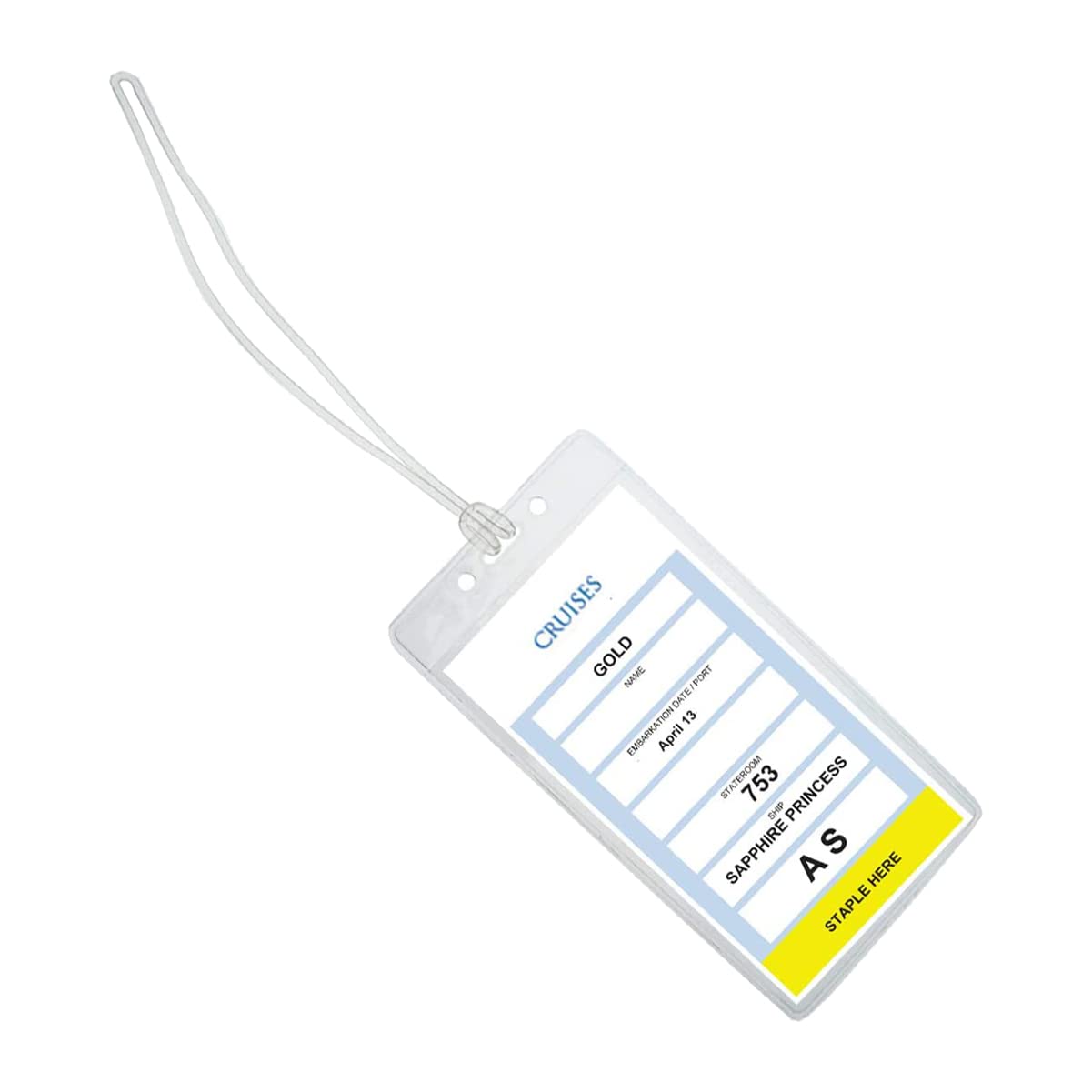 Premium Cruise Ship Luggage Tags with 9