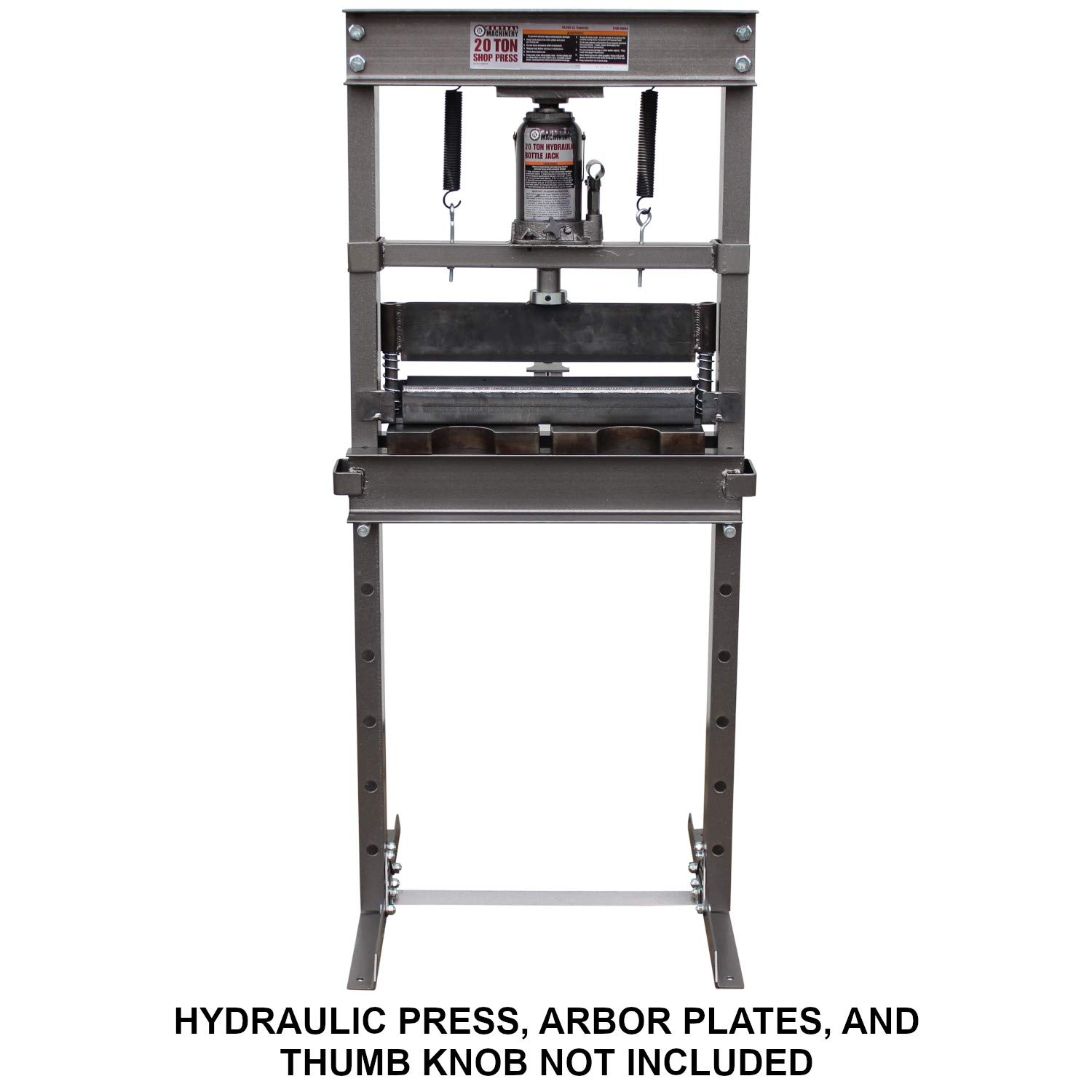 SWAG Off Road 20 Ton Press Brake Kit - Heavy Duty DIY Metal Bender for Automotive Fabrication & Metalworking Projects - Perfect for Garage Workshops, Off-Road Vehicle Mods, and Industrial Applications