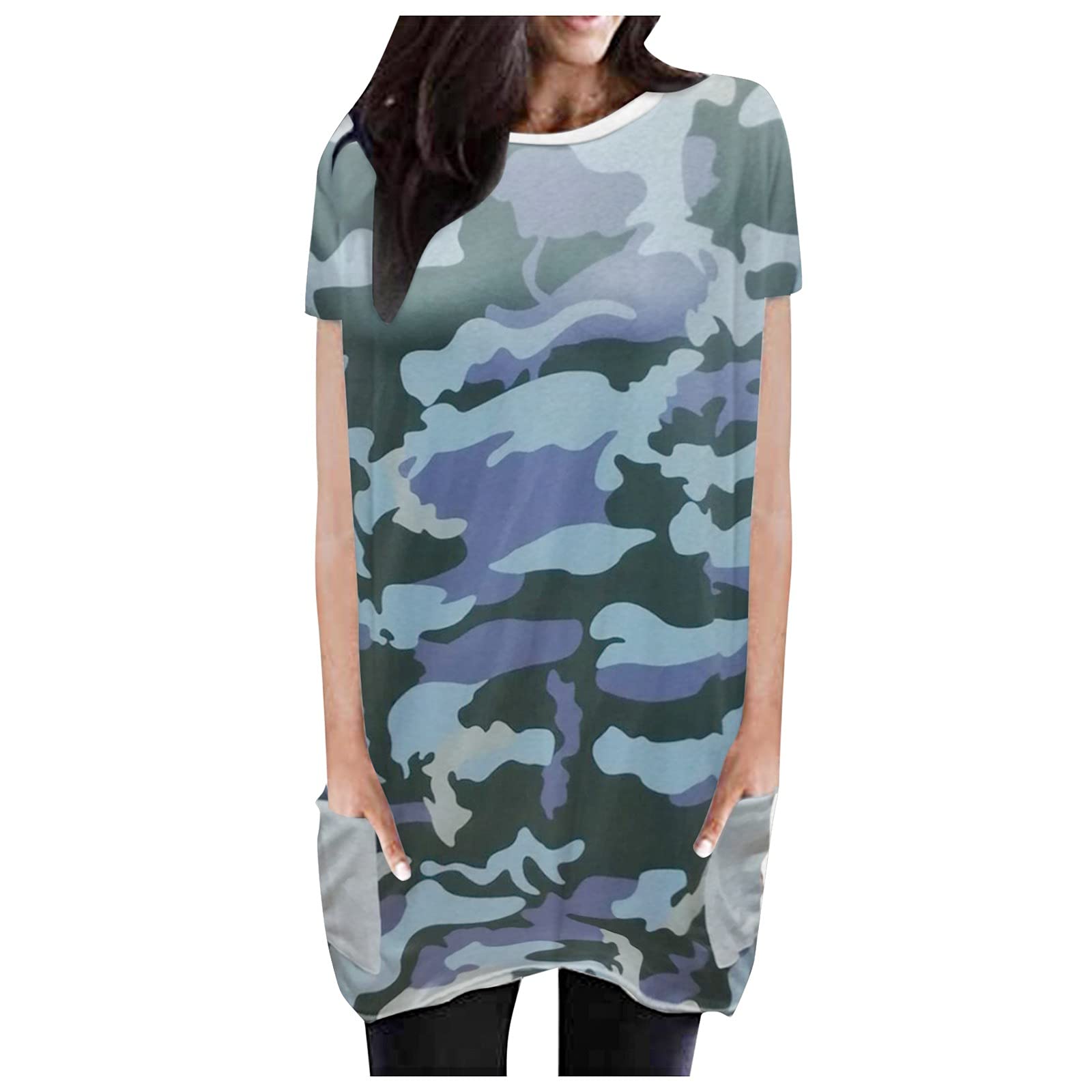 Women's Casual Pocket T-Shirts 3-Pack - Soft Cotton Short Sleeve Tees for Everyday Wear - Perfect for Work, Weekend & Travel Outfits