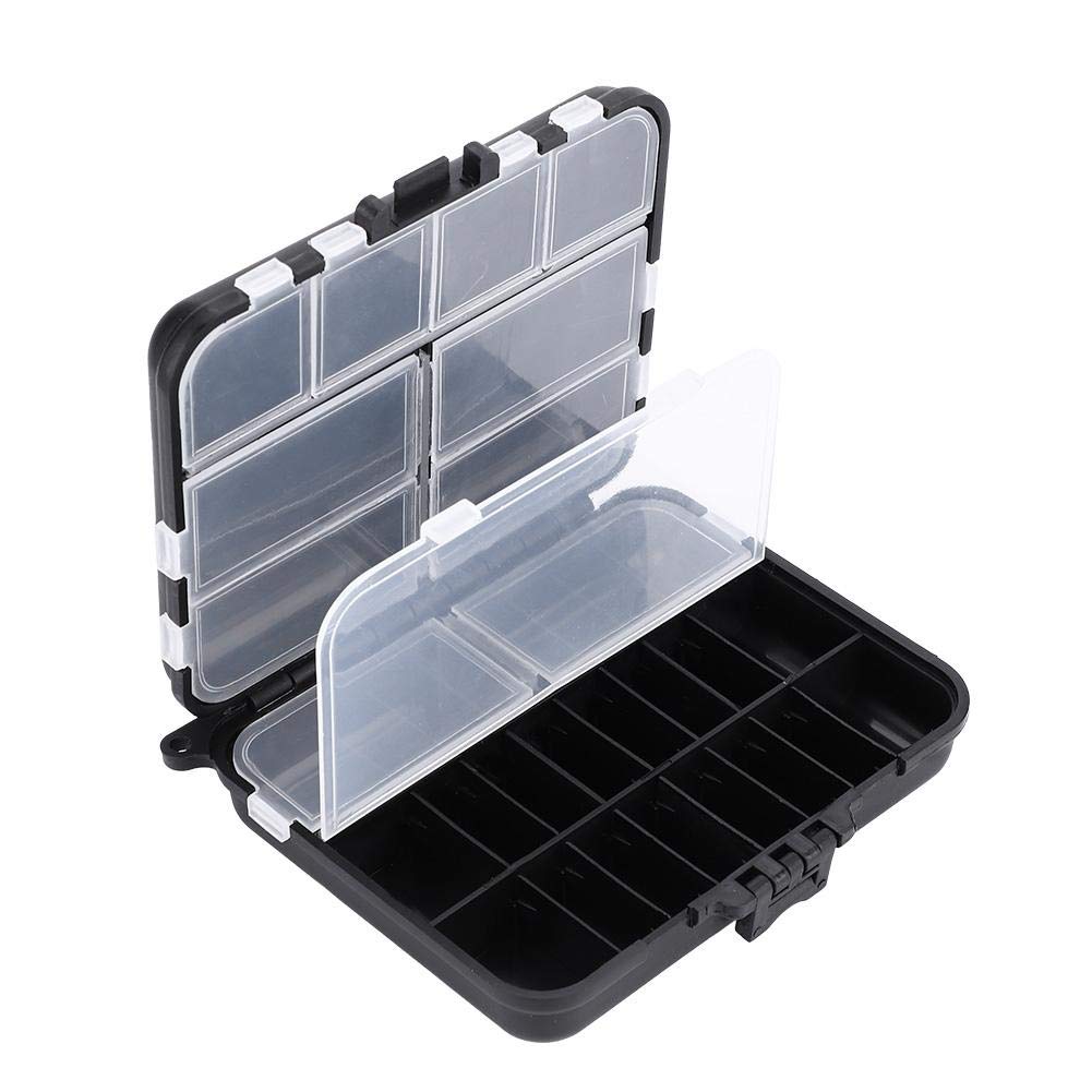 VGEBY1 26-Slot Fishing Lure Box - Waterproof Bait Tackle Storage Container with Secure Latch | Perfect for Bass, Trout & Saltwater Fishing Gear Organization