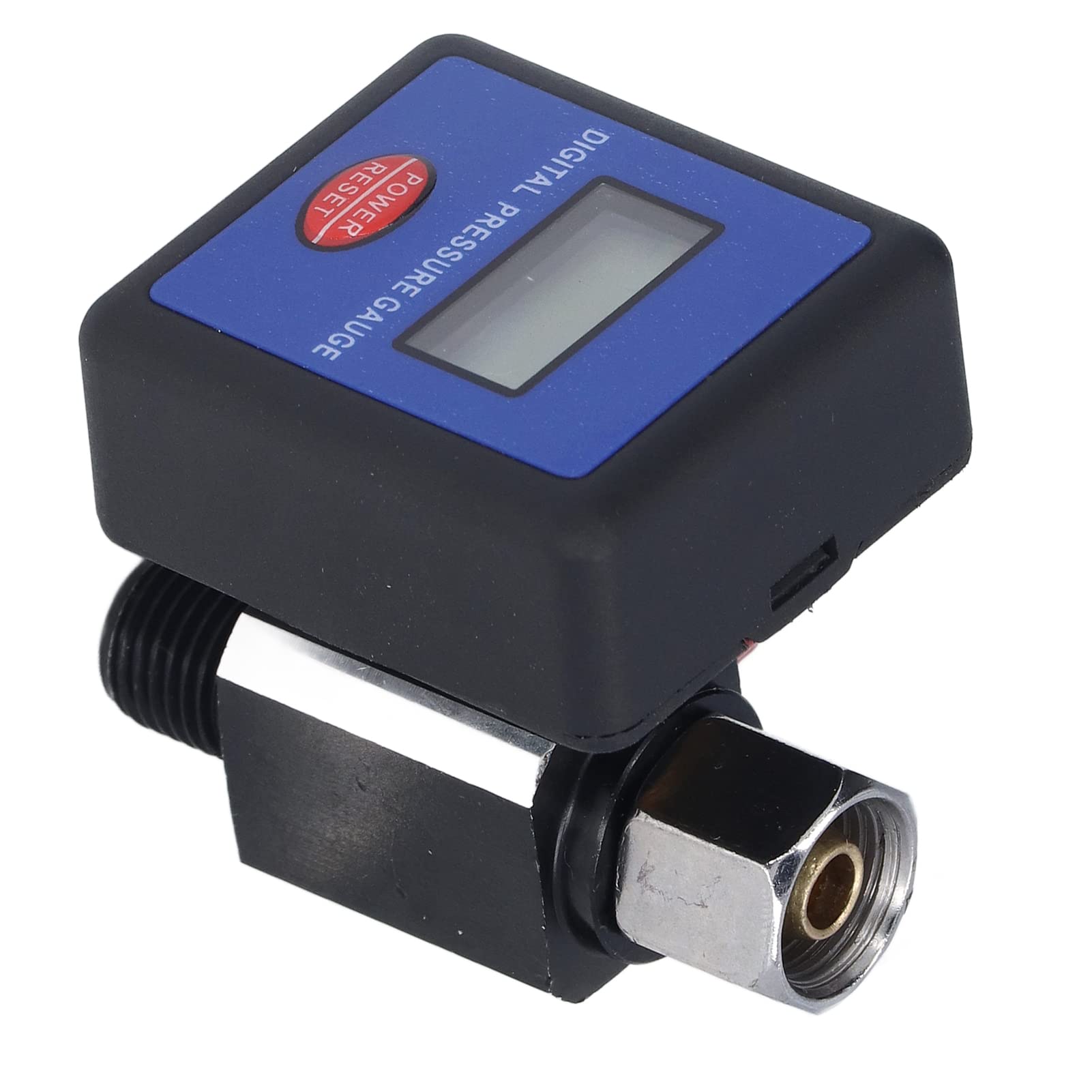 **Digital Air Pressure Gauge with Transparent Filter - High Accuracy, Long Service Life, Wide Application Range for Construction, Automotive & Industrial Use**