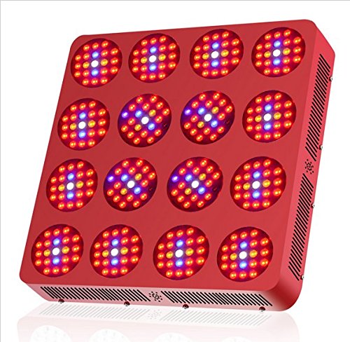 GOWE 3300W Full Spectrum LED Grow Light with Double Chips & Integrated Power Lens - Ideal for Indoor Plants, Hydroponics, Greenhouse, and Flowering Stage