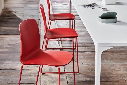 Midj Armando Modern Dining Table - Solid Wood Kitchen Table for 6 - Perfect for Family Dinners & Entertaining Guests