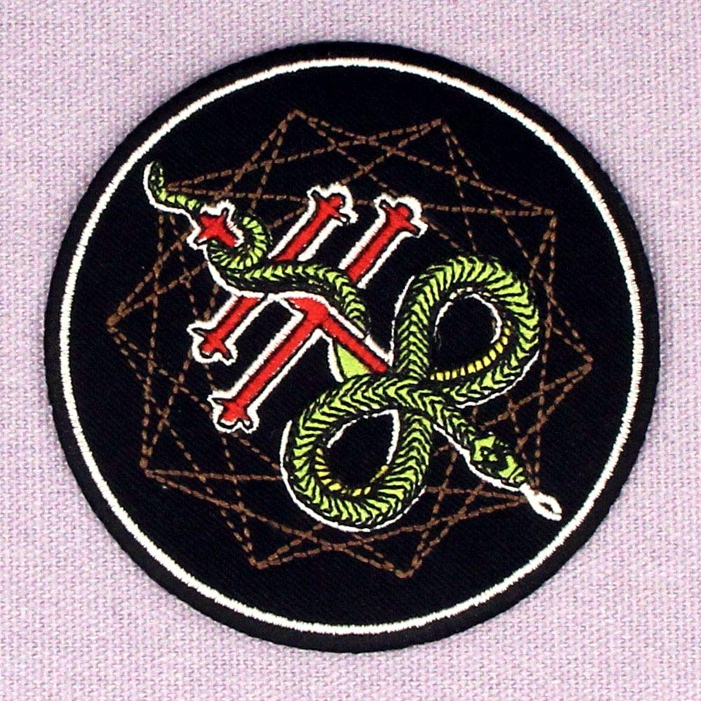 Svart Crown Patch - Embroidered Iron On & Sew On Applique Badge for Jackets, Hats, Bags - DIY Clothing Emblem for Customization & Fashion Accessories