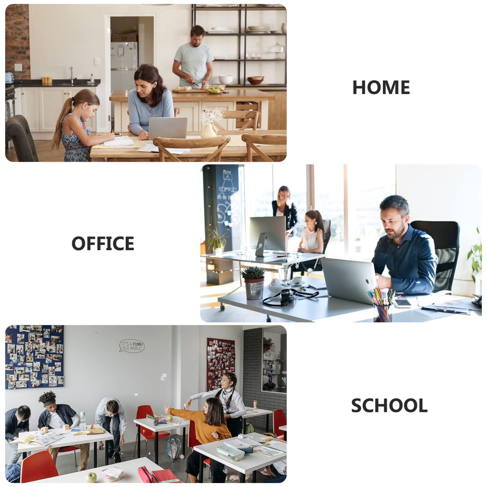 Zerodeko File Storage Box - Home & Office Organizer for Documents, Supplies, and Sundries | Perfect for Desk Organization, Classroom Storage, and Household Clutter Control