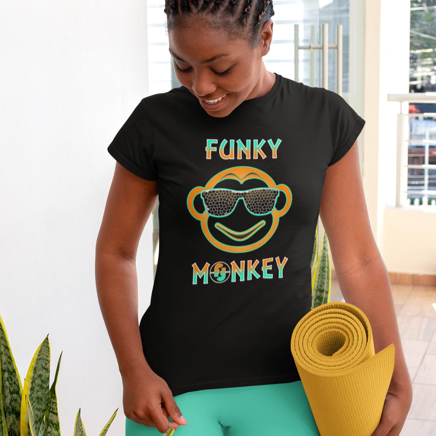 Funky Monkey Graphic Tees for Women & Teens - Funny T-Shirts for Casual Wear, Gifts & Everyday Outfits - Trendy Womens Humor Shirts for Parties, Work & Social Events