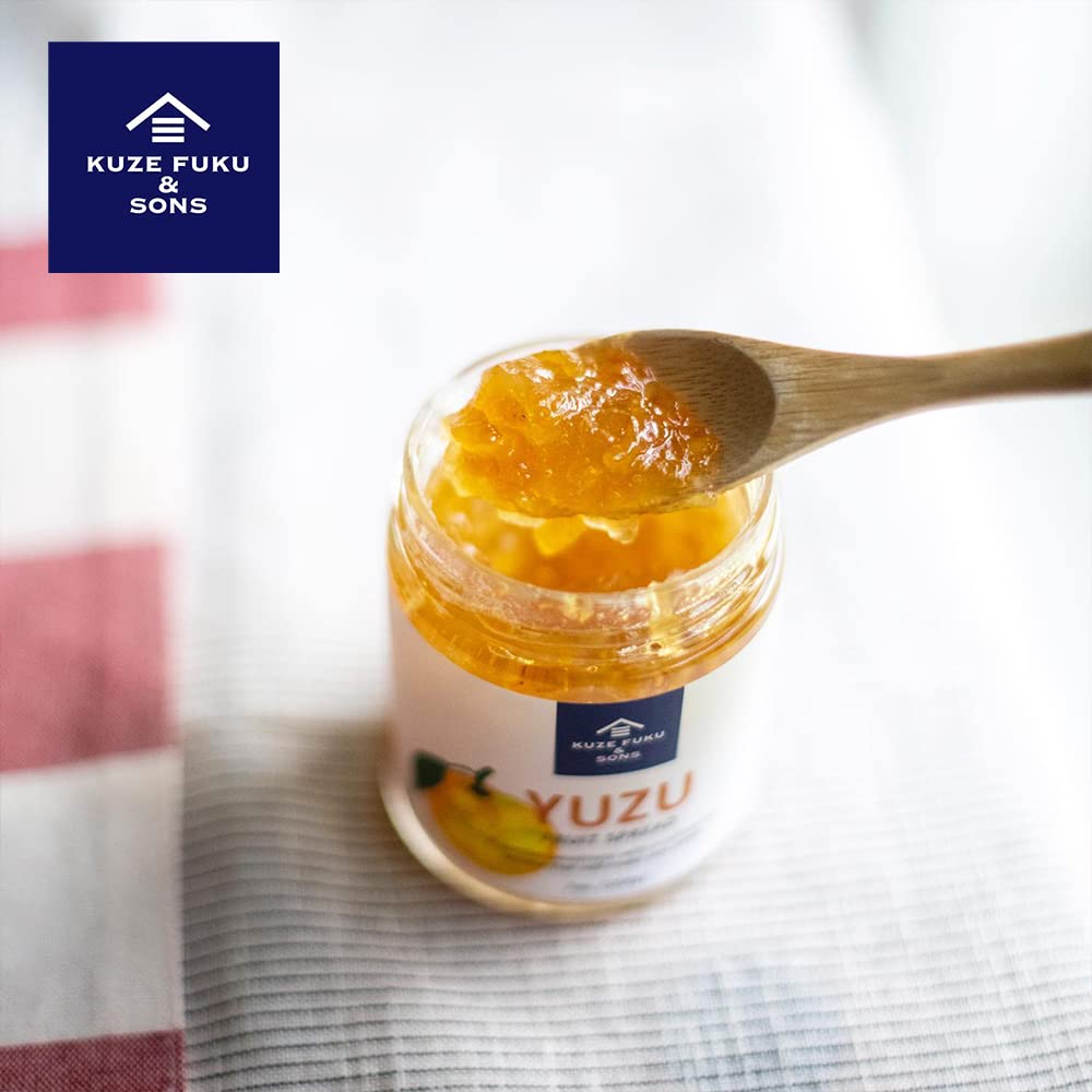 Premium Japanese Yuzu Citrus Marmalade - Natural Fruit Spread with No Artificial Additives (7oz, 3 Jars) | Perfect for Toast, Desserts & Gift Giving