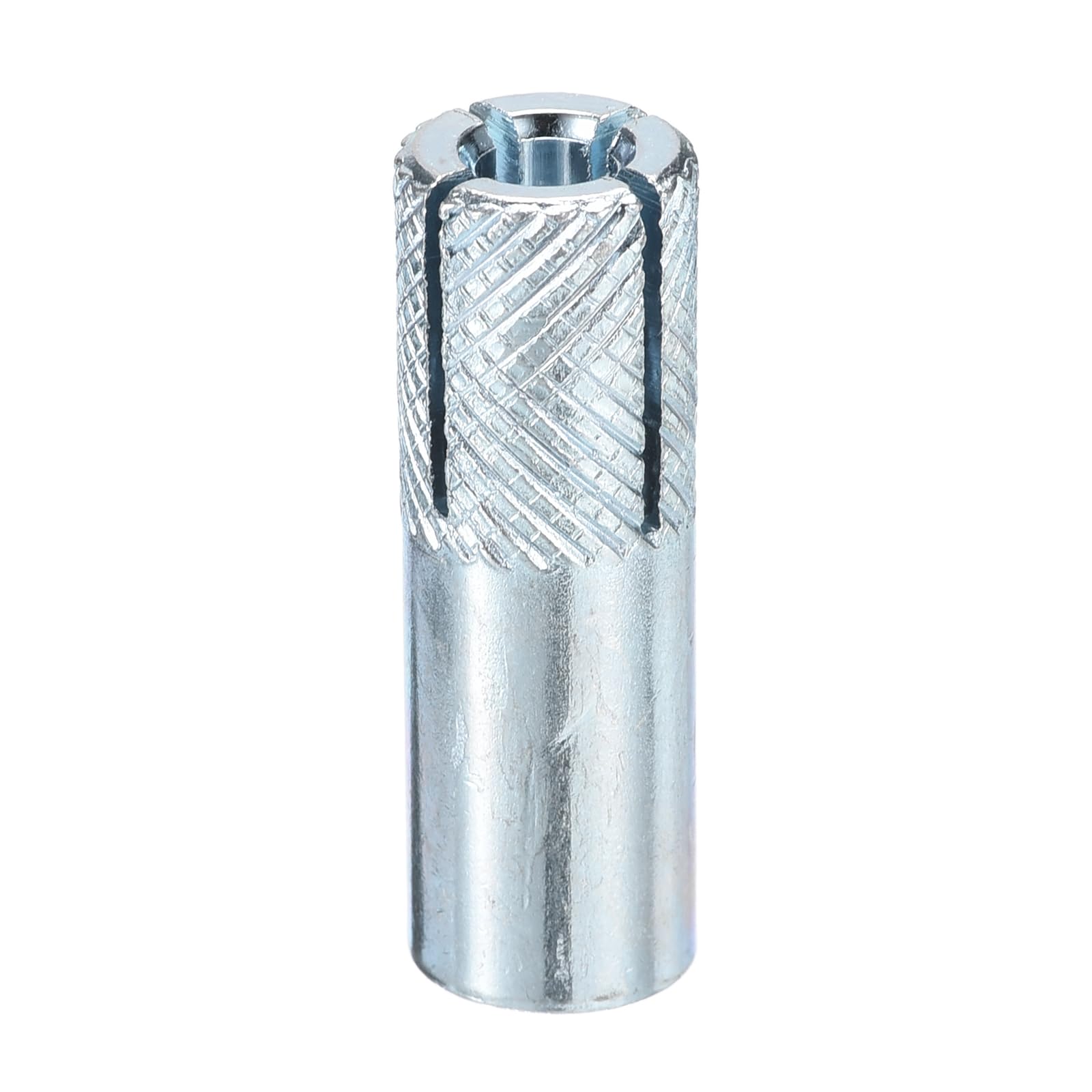M8 x 30mm Drop-in Anchors - 10 Pack - Heavy Duty Carbon Steel Sleeve Anchors for Drywall, Hollow Bricks & Plaster - Expansion Anchors for Secure Mounting (Silver) - Perfect for Shelves, TV Brackets & Fixture Installation