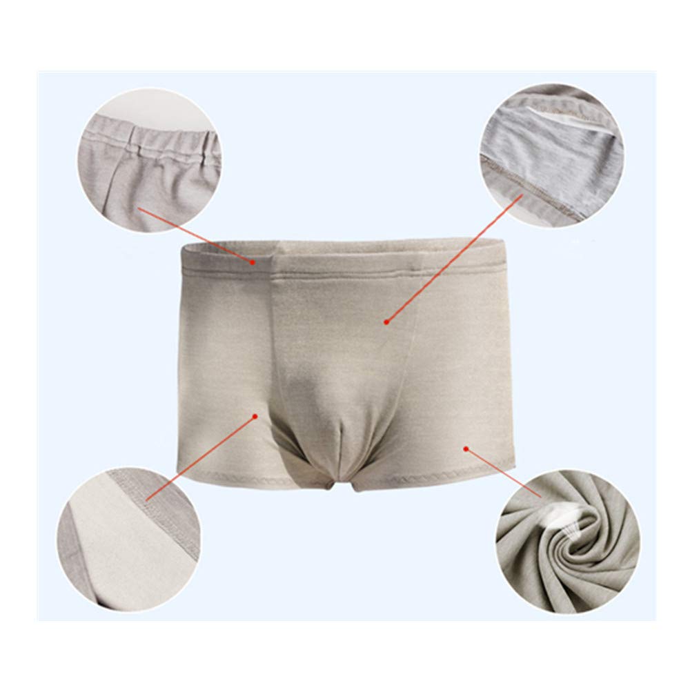 Amradield Anti-Radiation Boxer Briefs for Men - EMF & RF Shielding Underwear with EMI Protection | Comfortable Daily Wear, Office & Travel Use