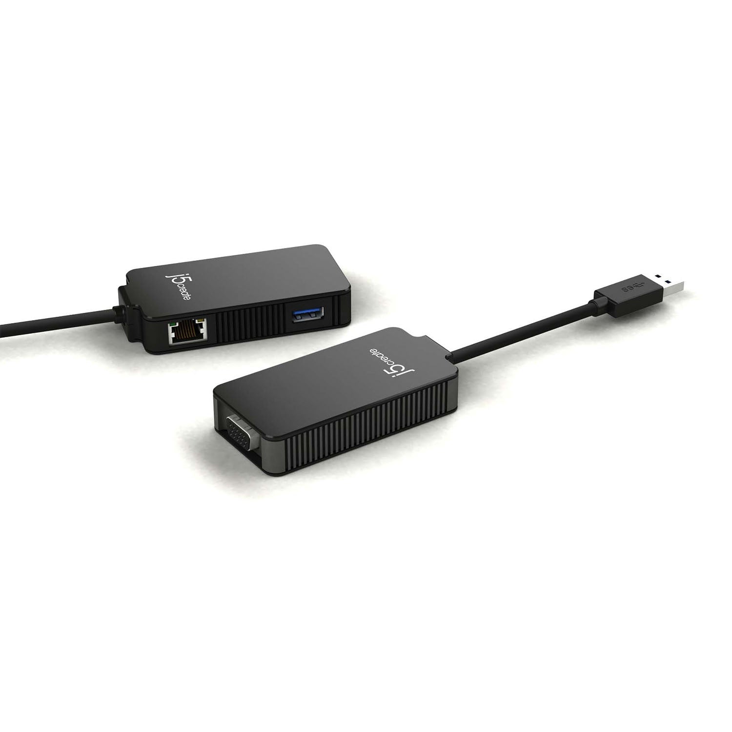 USB 3.0 to VGA & Gigabit Ethernet Adapter - Multi-Port Converter for Laptop, Desktop, Monitor - Work from Home, Gaming, Office & Remote Meetings