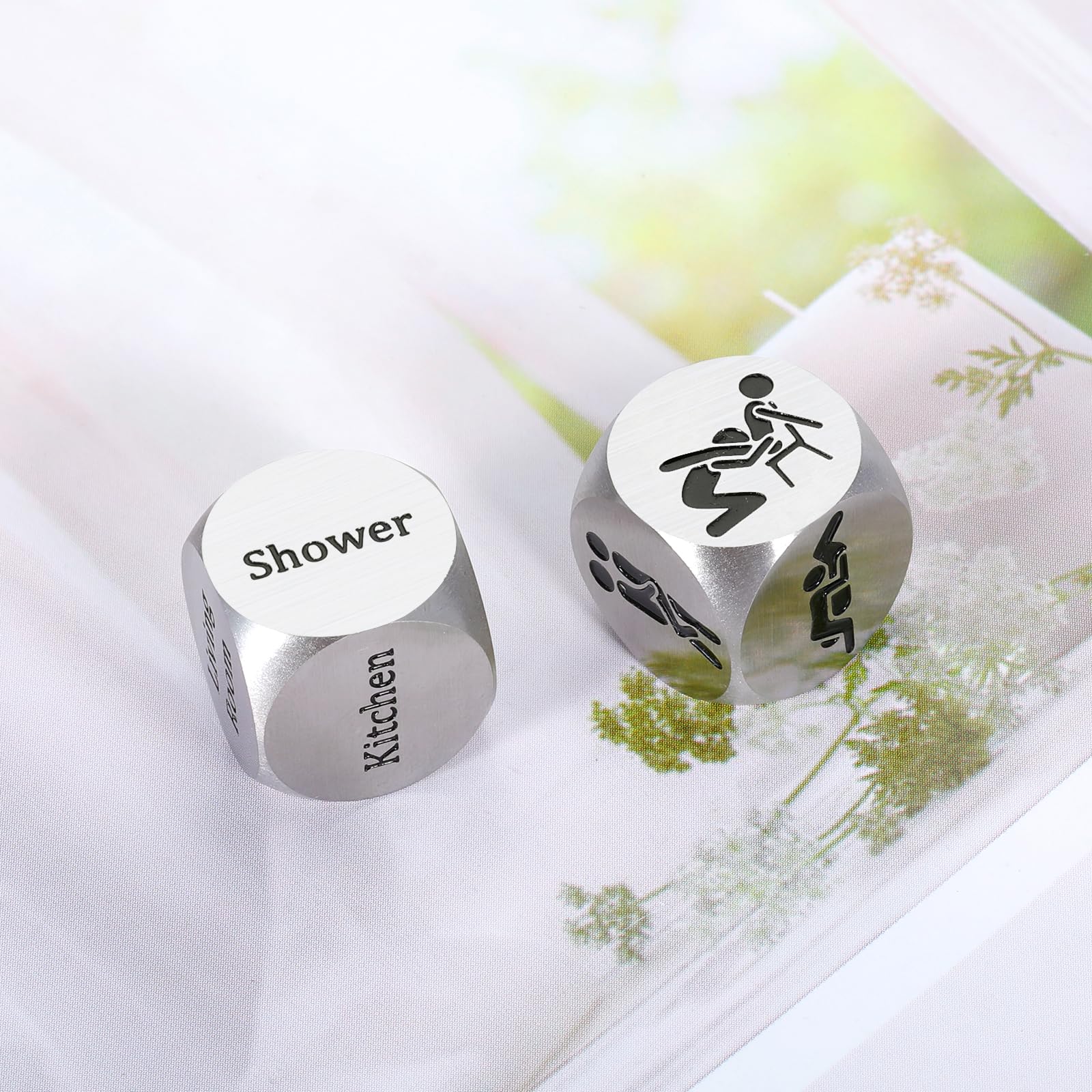 Gay Sex Dice for Couples - Valentine's & Pride Gifts for Men - Romantic & Fun Adult Game