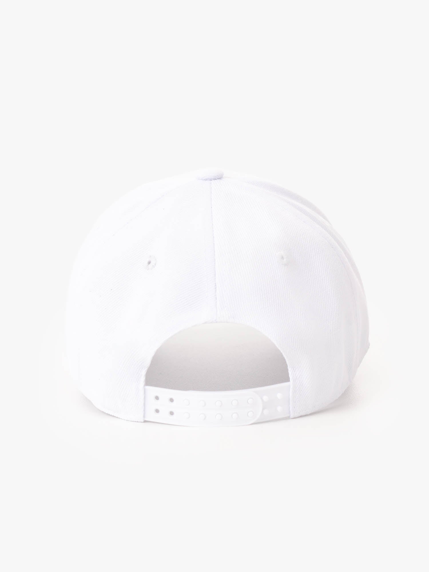 Ryderwear White Baseball Cap - Stylish Adjustable Dad Hat for Men & Women | Perfect for Gym, Running, Outdoor Sports & Casual Wear