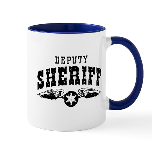 White/Navy Inside - Deputy Sheriff Mug