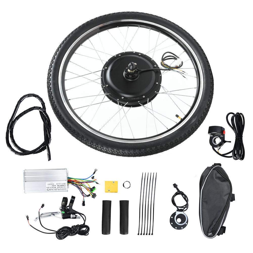 Yencoly 48V 1000W Electric Bike Conversion Kit - Rear Wheel Hub Motor for 26 Inch Bicycles | High Power E-Bike Upgrade for Commuting & Off-Road Adventures