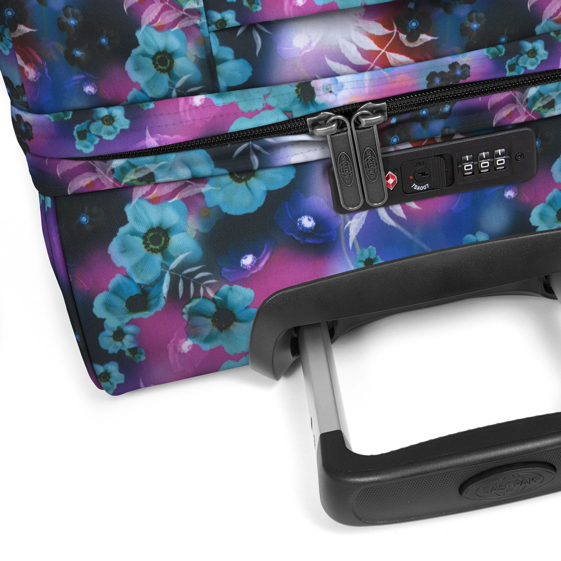 Eastpak Transit'R M Backpack - Dreamflower Dark Print, Durable Laptop Bag for School, College & Travel | Perfect for Students, Commuters & Professionals