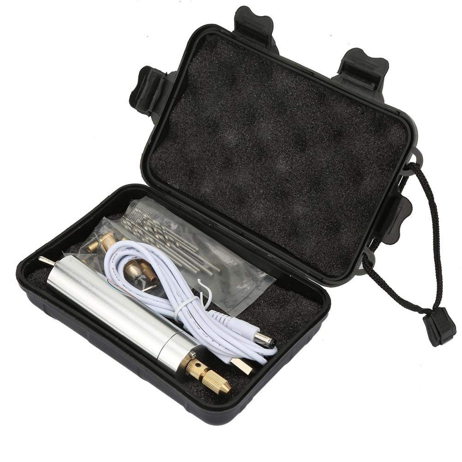 18Pcs Electric Rotary Tool Kit with Adjustable Speed - Mini Drill Grinder, Engraving, Polishing & Grinding Pen for DIY Crafts, Jewelry Making & Home Repair - Perfect for Hobbyists & Professionals