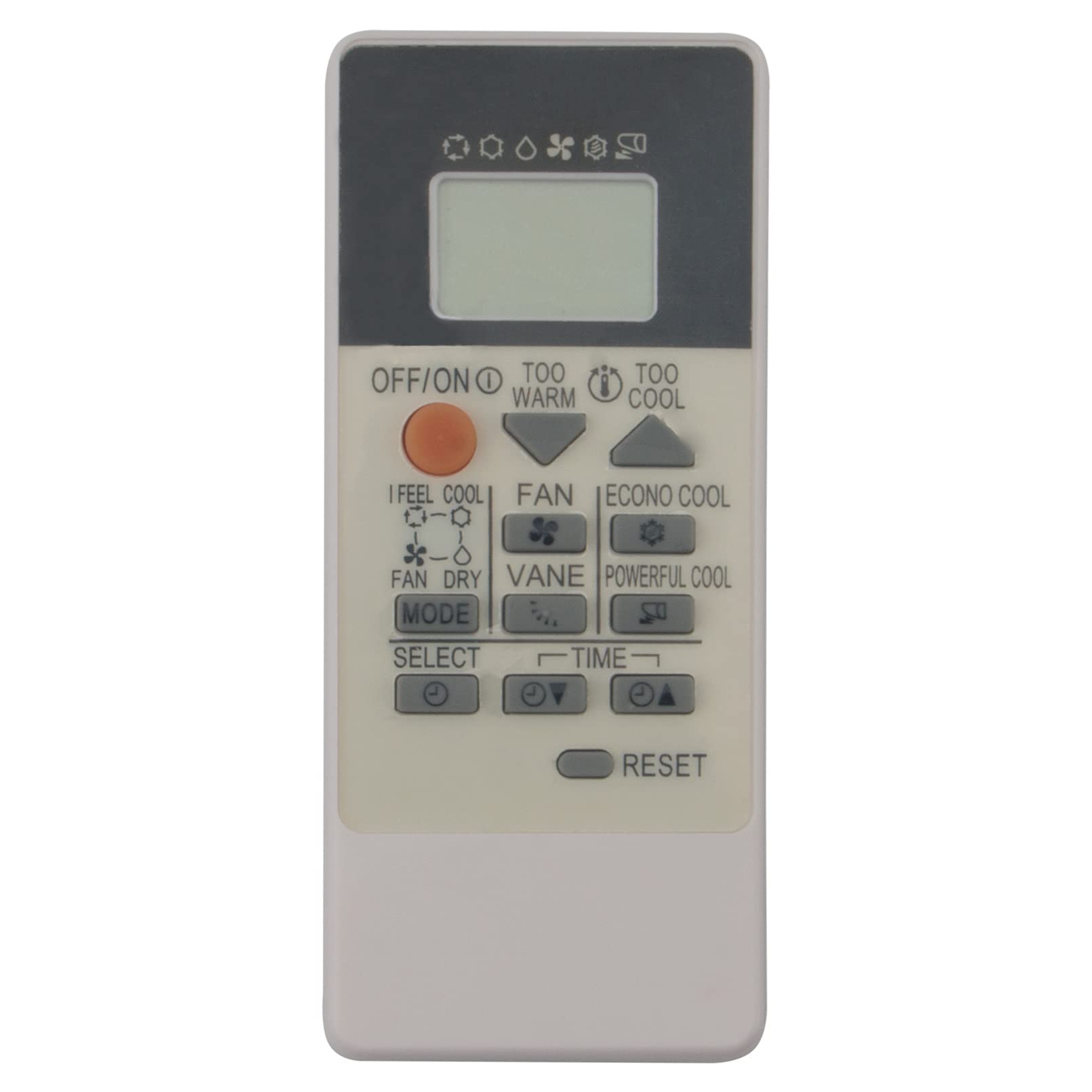 Original Mitsubishi Remote Control Replacement RU18A E22P88426 for NTXWMT18A112AA NTXWMT24A112AA NTXSMT18A112AB NTXSMT24A112AA - Perfect for Home & Office AC Units