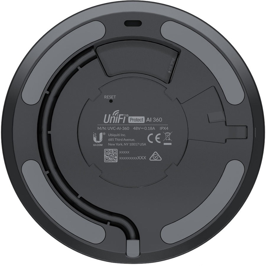 Ubiquiti UniFi 5MP Indoor Outdoor Security Camera with Color Vision & Fisheye Lens - Ideal for Home & Business Surveillance