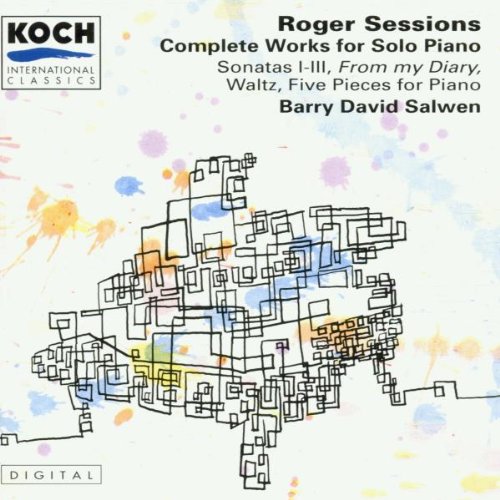 Complete Works for Solo Piano by Sessions: Piano Sonatas Nos. 1-3, From My Diary, Five Pieces & Waltz | Classical Music Sheet for Piano Practice, Performance & Study