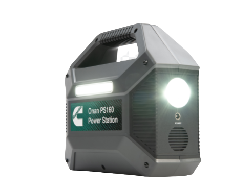 Cummins Onan A067W046 P160 100W/150W 155Wh Portable Power Station - Reliable Backup Power for Camping, Emergencies & Outdoor Adventures
