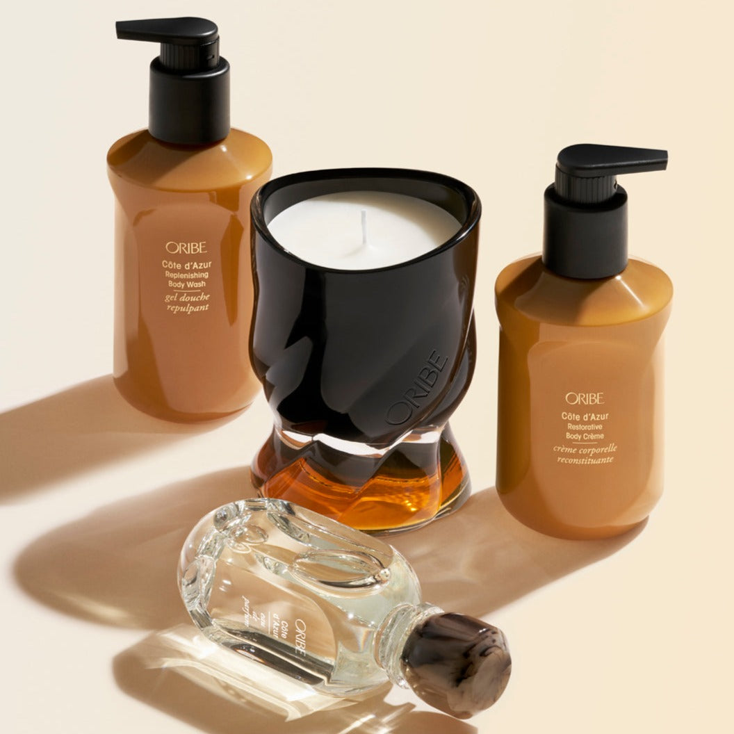 Oribe Côte d'Azur Hair Care Collection - Luxury Shampoo, Conditioner & Styling Products for Shiny, Healthy Hair | Perfect for Salon-Quality Styling at Home, Weddings & Special Occasions