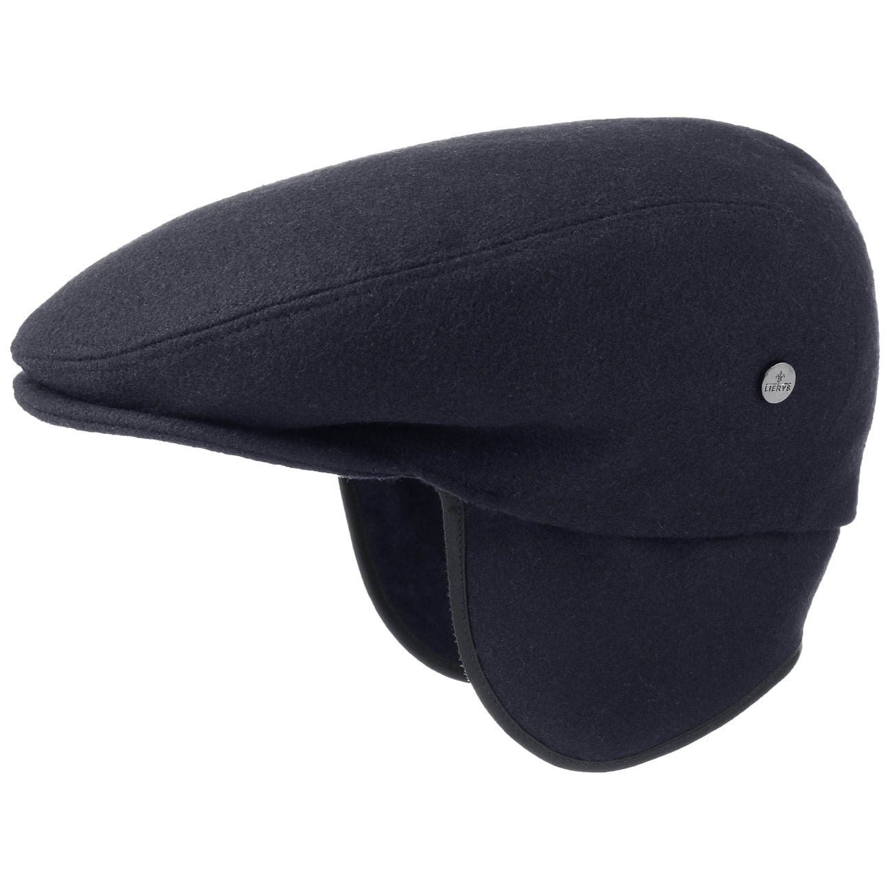 Lierys Warm Winter Teflon Flat Cap with Earflaps - Waterproof & Windproof Beanie for Men & Women - Perfect for Skiing, Snowboarding & Outdoor Activities