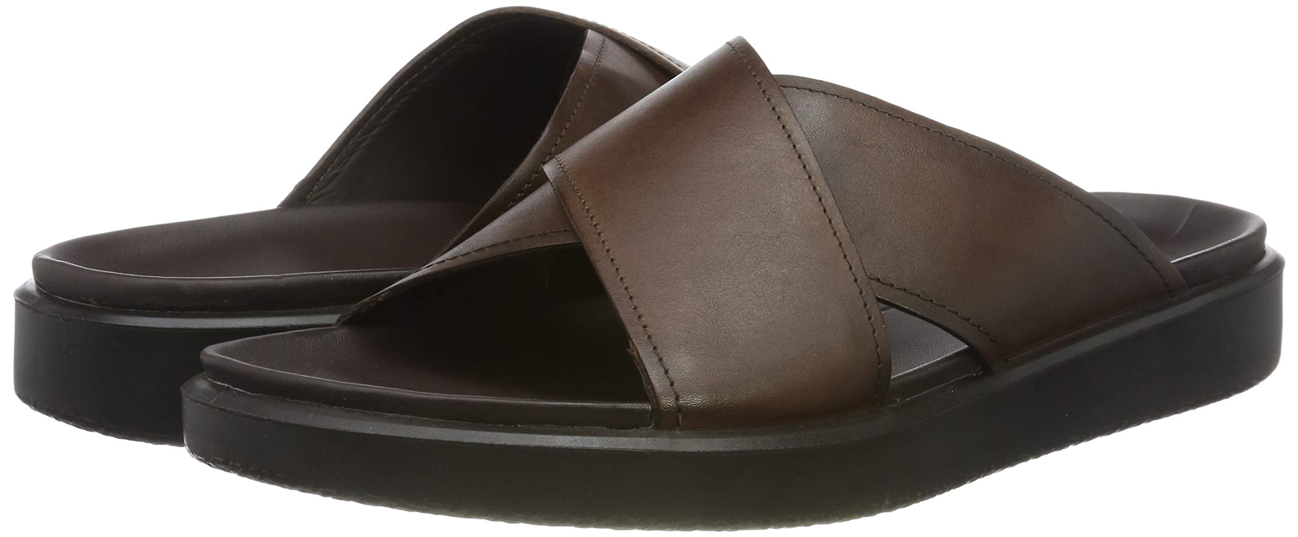 ECCO Men's Platform Sandals - Comfortable & Stylish Casual Summer Footwear for Walking & Travel | UK Size 5.5 (US Men's 6.5) | Perfect for Beach, Vacation & Outdoor Activities
