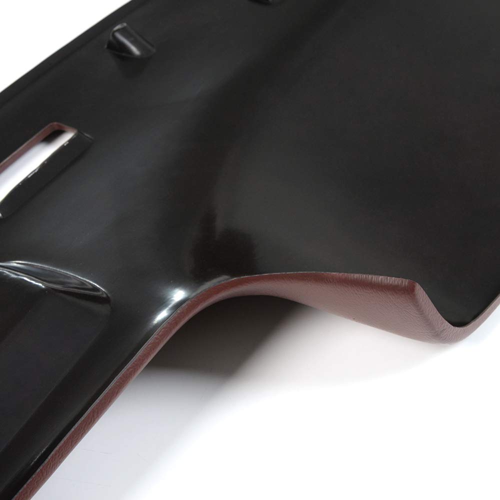 PIT66 Dash Cover for 1994-1997 Dodge Ram 1500/2500/3500 Trucks - Red Dashboard Protector | UV Protection & Anti-Slip Design for Interior Customization & Heat Resistance