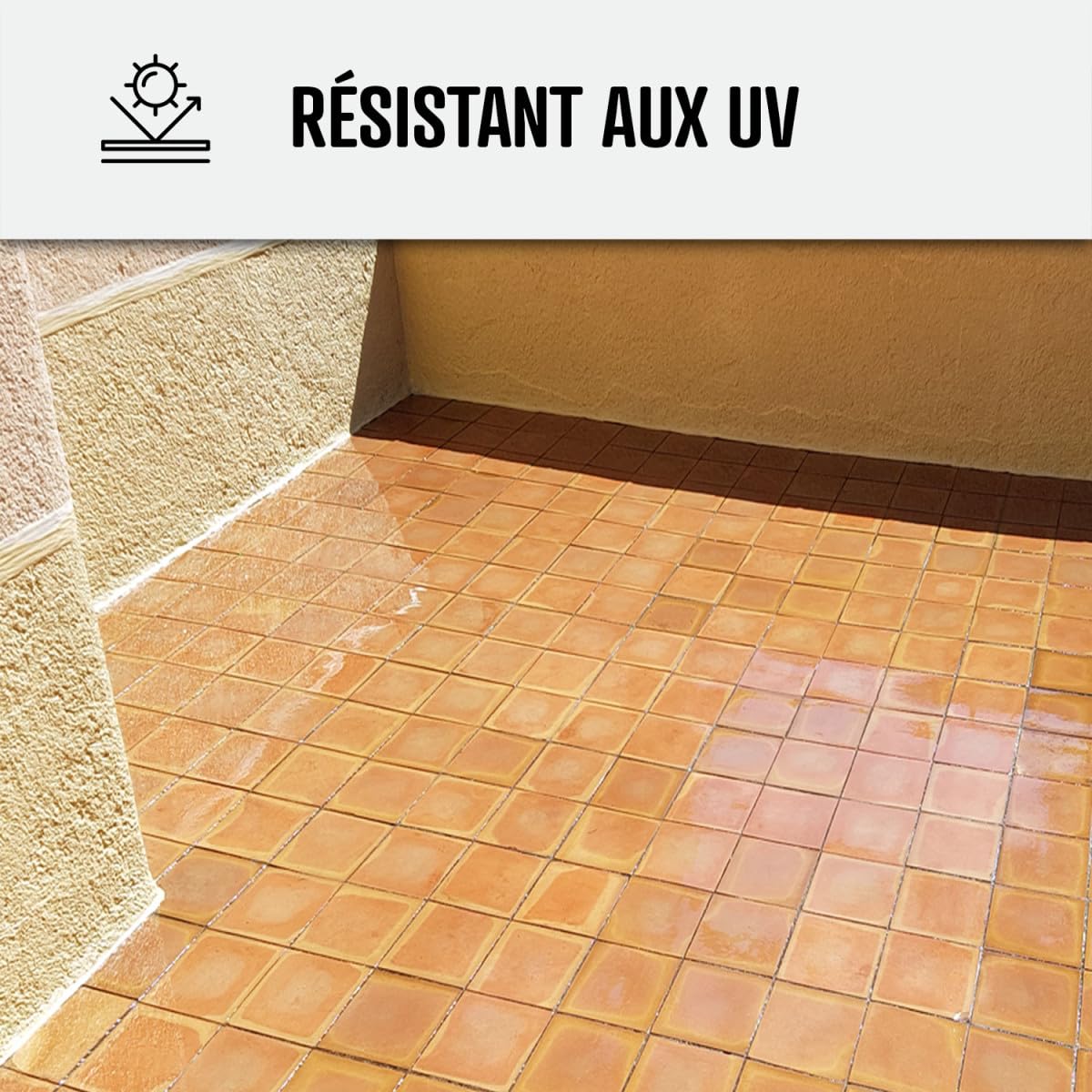 Waterproof Resin Coating, Walkable Varnish - 5 m² Coverage, Private Traffic, Porous Substrate - Transparent Matte Finish by ARCANE INDUSTRIES - Ideal for Patios, Balconies & Driveway Sealing