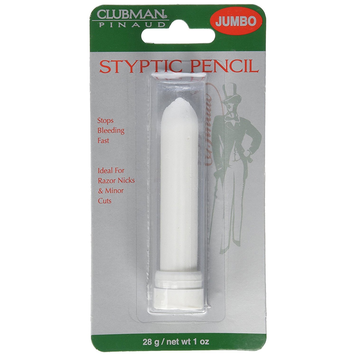 Clubman Jumbo Styptic Pencil 3-Pack for Shaving Cuts
