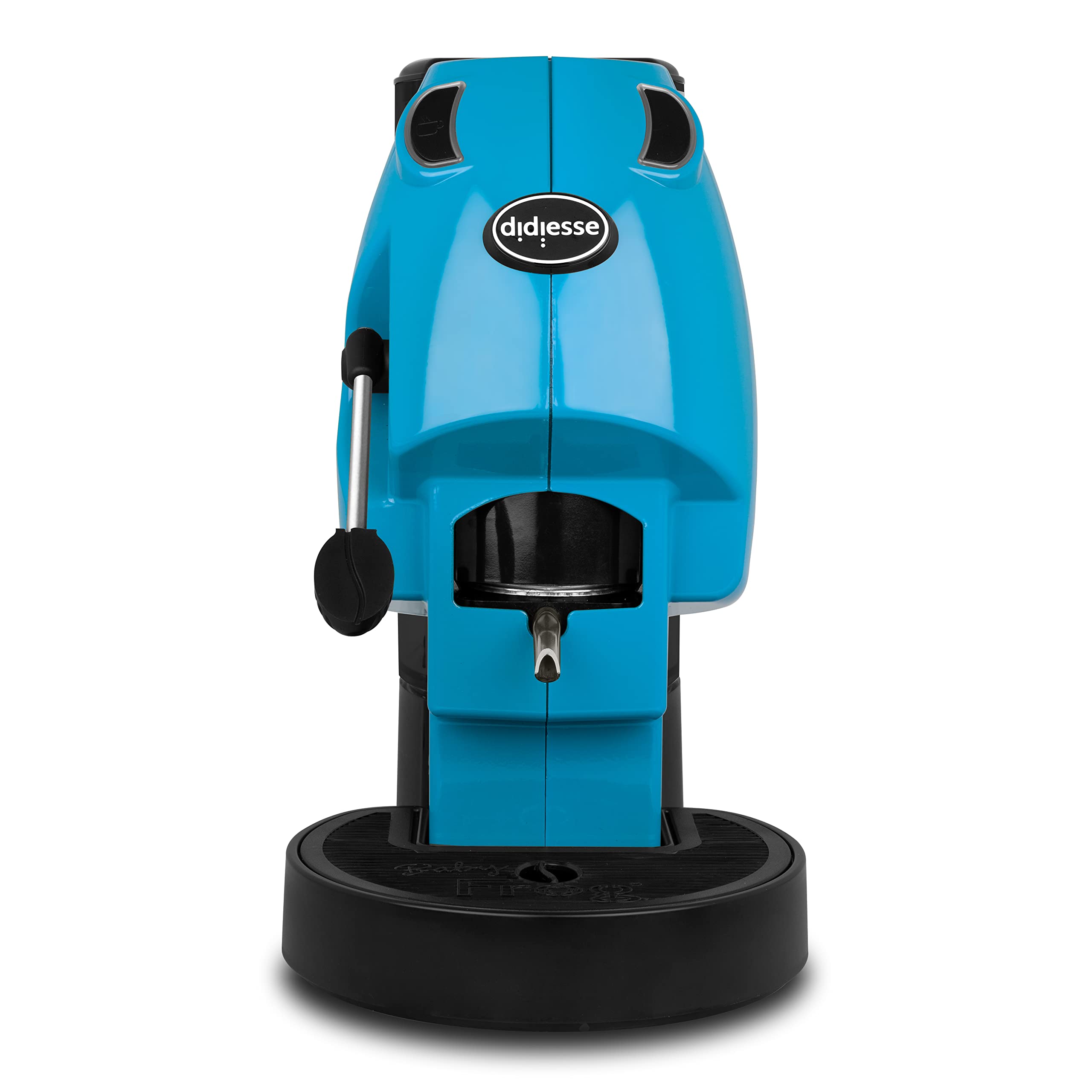 Didiesse Baby Frog ESE 44mm Pod Coffee Machine - Compact 450W with Standby Function & 1.5L Water Tank (Miami Blue) - Perfect for Home, Office, and Small Spaces