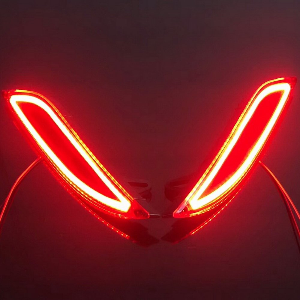 2016-2019 Chevrolet Malibu LED Brake Lights - DRL Turn Signal Lights with Light Guide for Night Driving | Upgrade Headlights & Tail Lights for Safety & Style