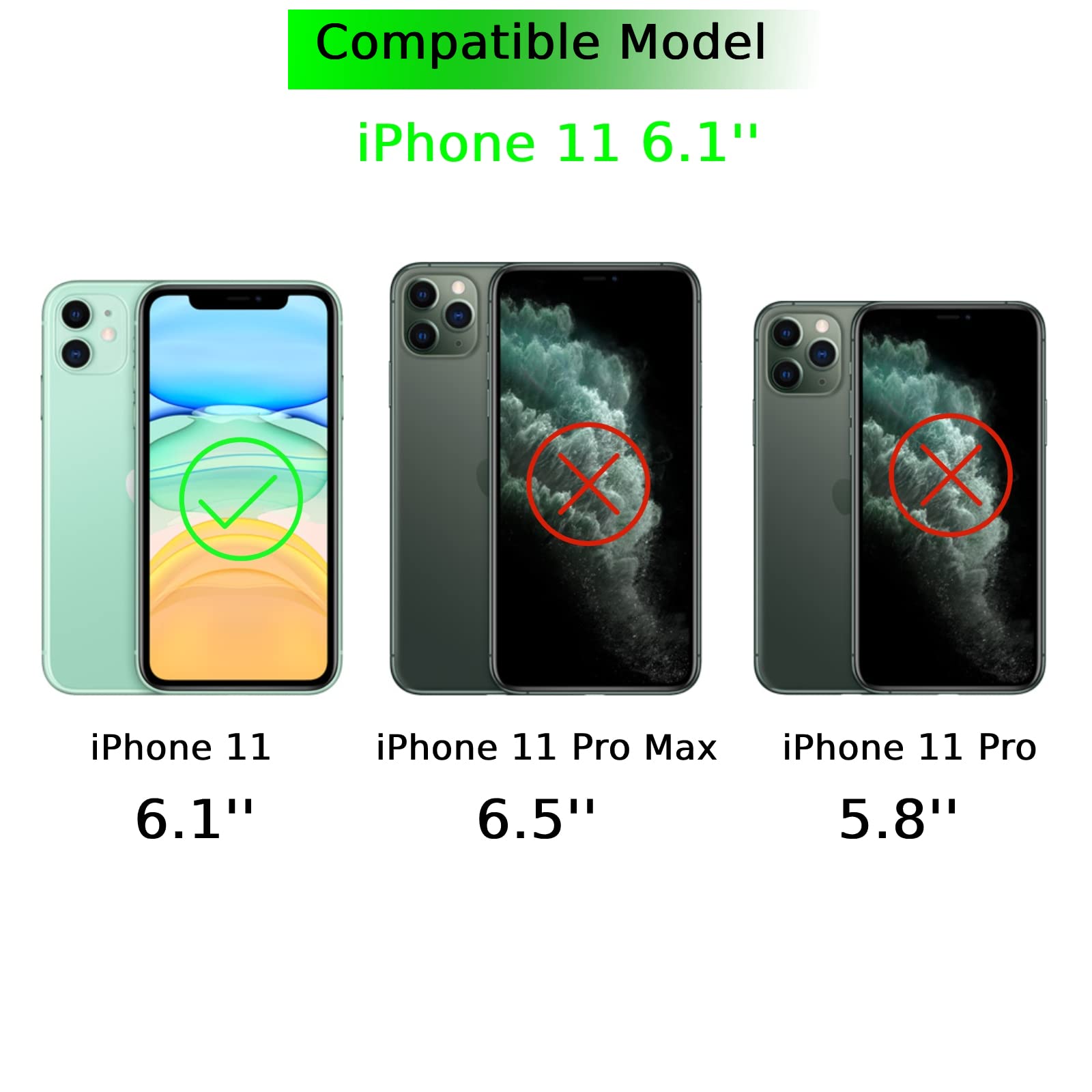 Summer Surf Phone Case Compatible with iPhone 11 - Trendy Cool Beach Case for Women & Men - Soft TPU Bumper Cover - Perfect for Swimming, Surfing & Beach Vacations