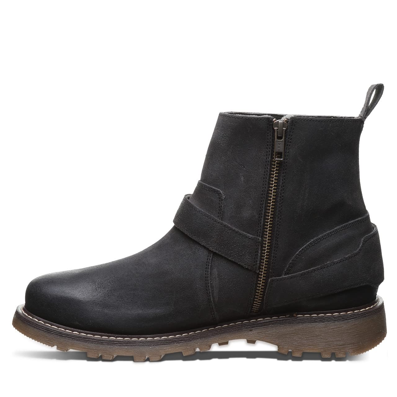 BEARPAW Men's Liam Suede Slip-On Winter Boots - Comfortable & Warm, Multiple Colors - Perfect for Casual Wear, Outdoor Activities & Cold Weather