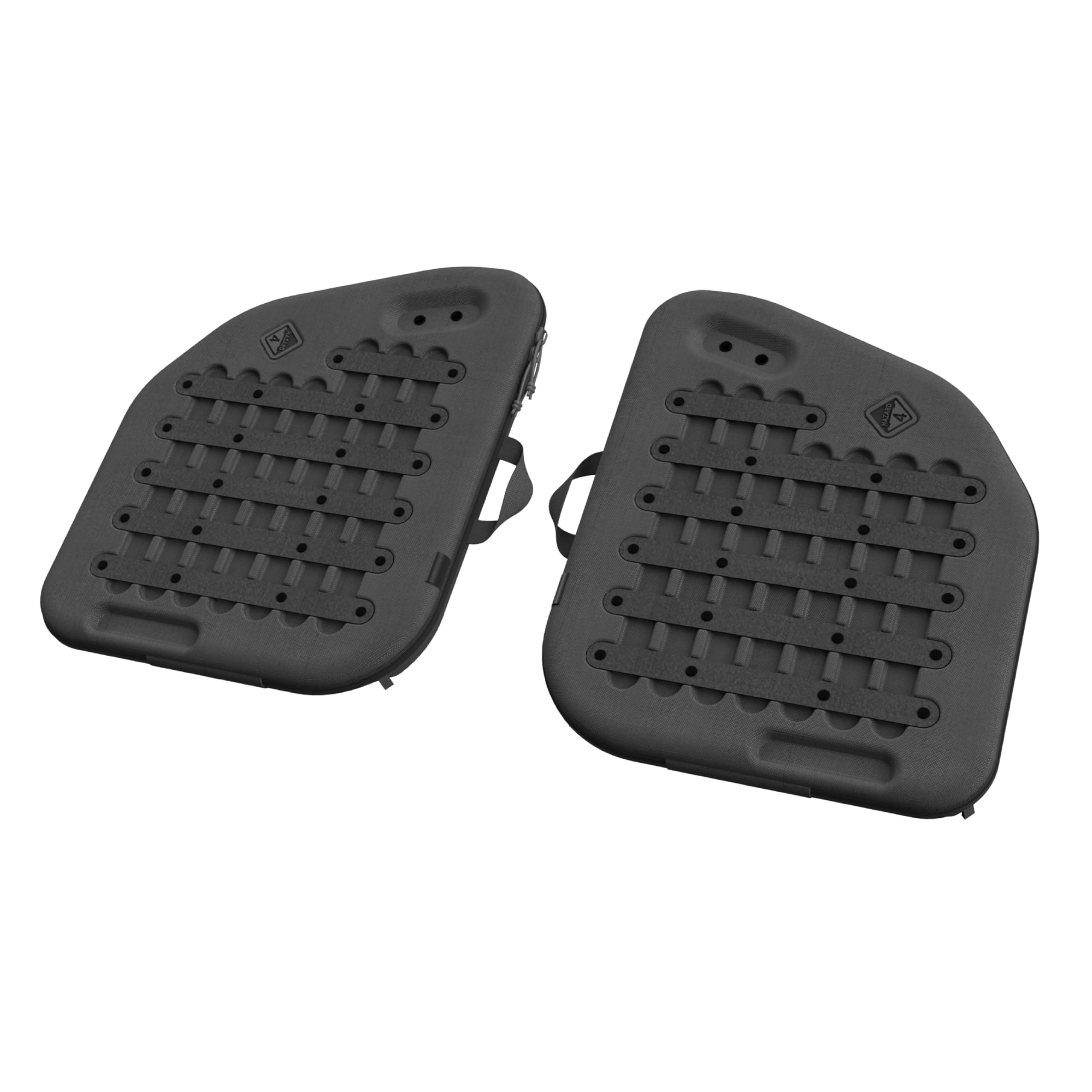 Hazard 4 Molded Storage Headliners Front Set for Jeep Wrangler & Gladiator - Black | Overhead Organizer for Car Accessories & Gear | Perfect for Off-Roading & Camping Trips