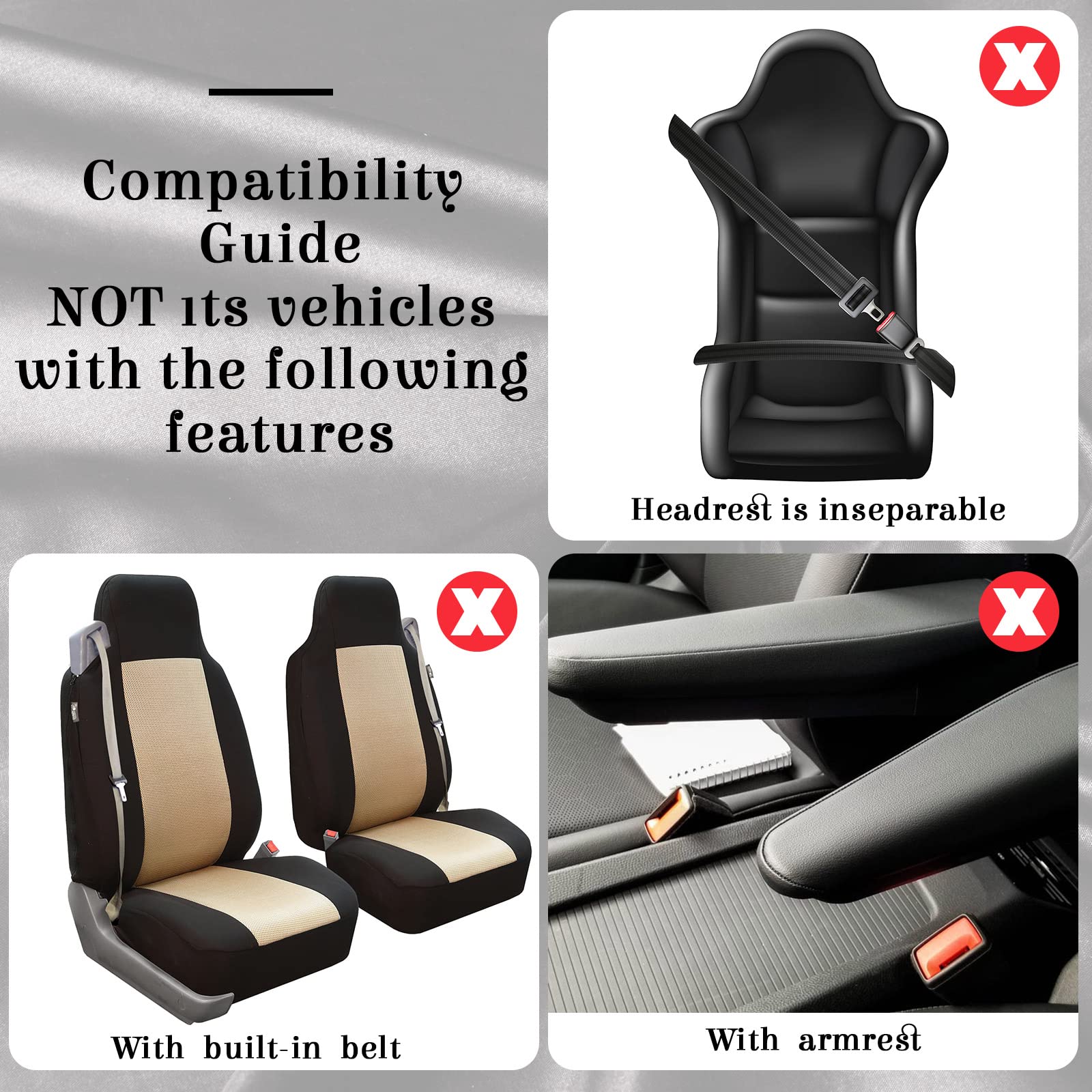 26PCS Cow Print Car Seat Covers Set - Soft Fluffy Steering Wheel Cover & Accessories for Women's Car Interior - Perfect for Winter & Christmas Gifts