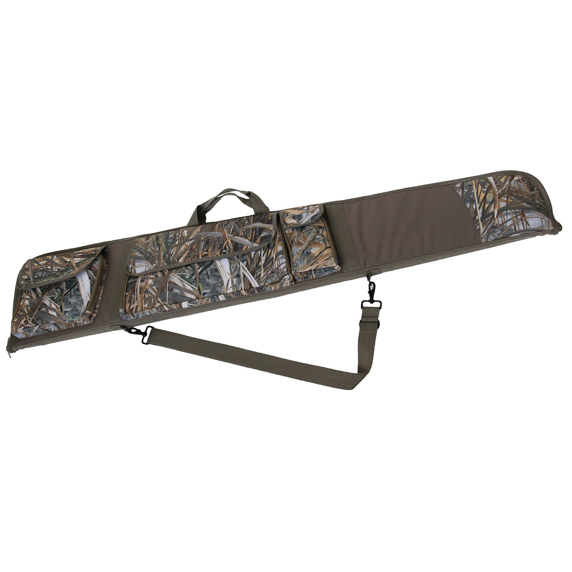 MYDAYS Deluxe Camouflage Rifle Case for Hunting - Soft Scoped Shotgun Gun Bag with Zippered Accessory Pocket & Adjustable Shoulder Strap | Perfect for Range Trips, Outdoor Adventures & Firearm Storage