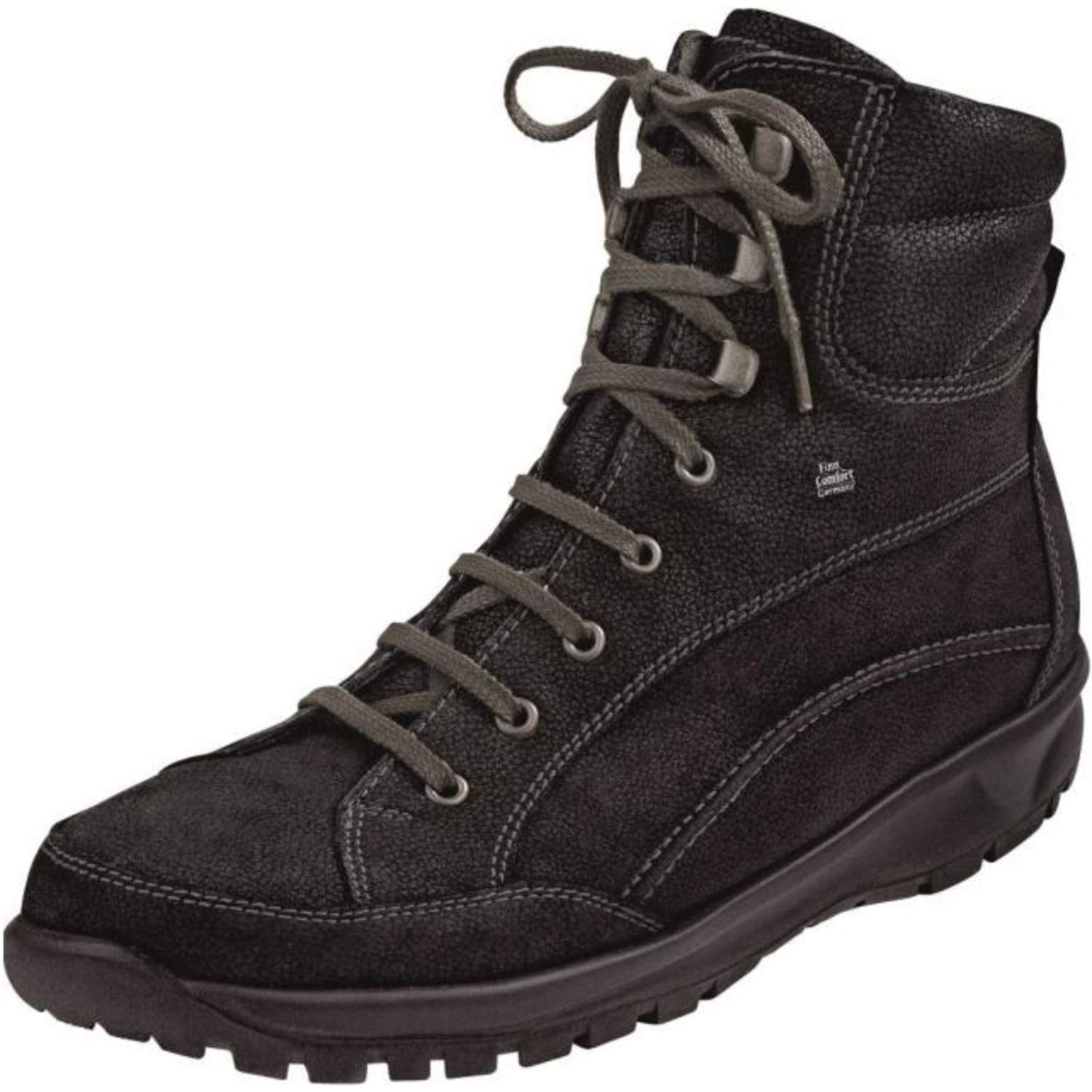 Finn Comfort Men's Whistler Premium Leather Walking Shoes - Comfortable & Supportive Orthopedic Footwear for Daily Wear, Travel & Outdoor Activities
