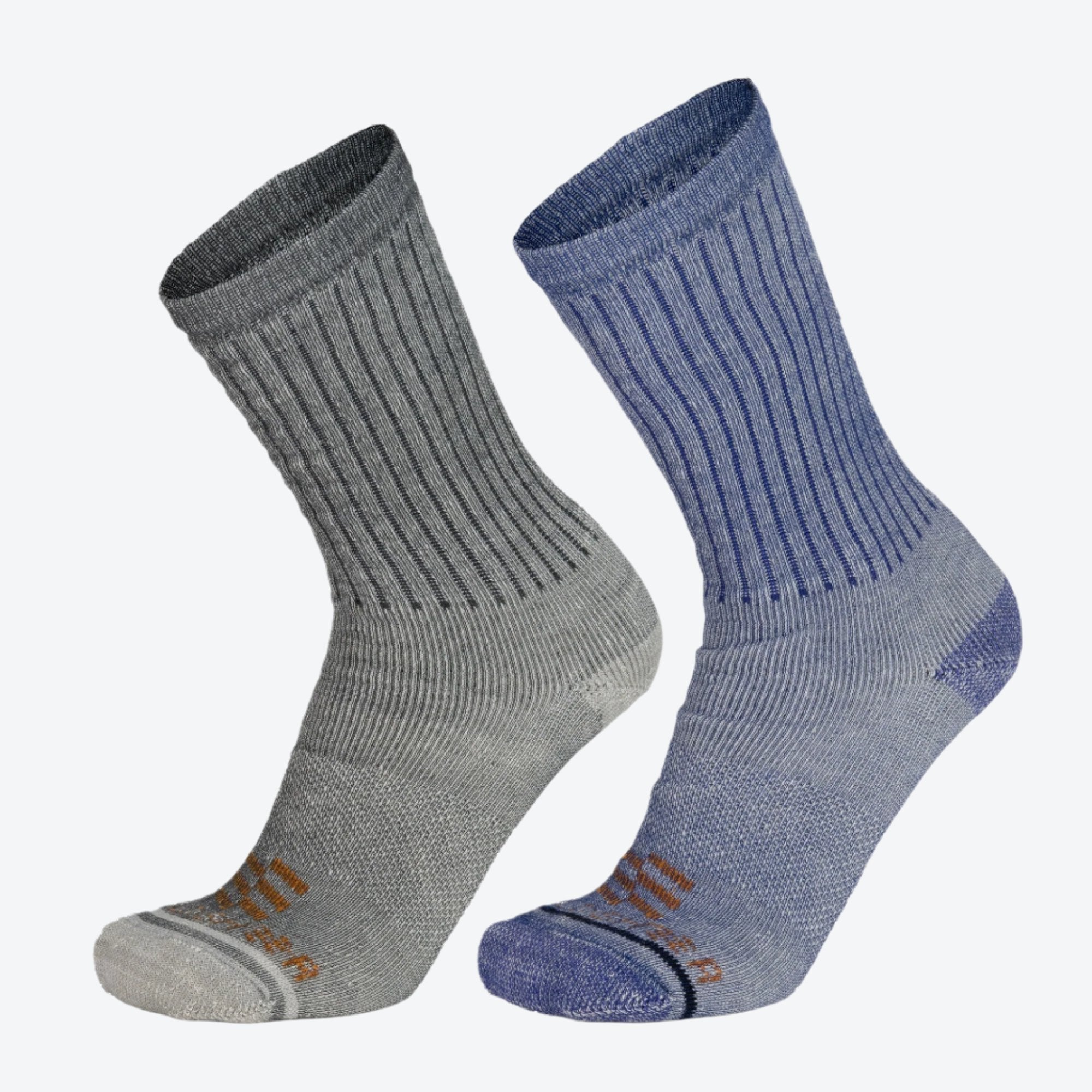 Women's Warm Wool Socks 2-Pack - Soft Thermal Winter Socks for Hiking, Outdoor & Everyday Comfort