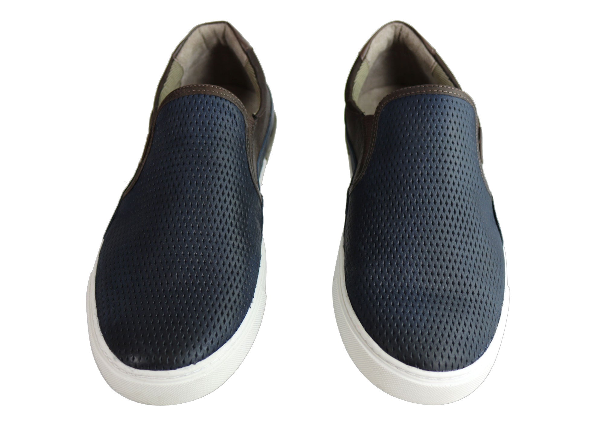 Ferricelli Kelvin Men's Leather Slip-On Casual Loafers - Handmade in Brazil - Perfect for Business Casual, Office & Weekend Wear
