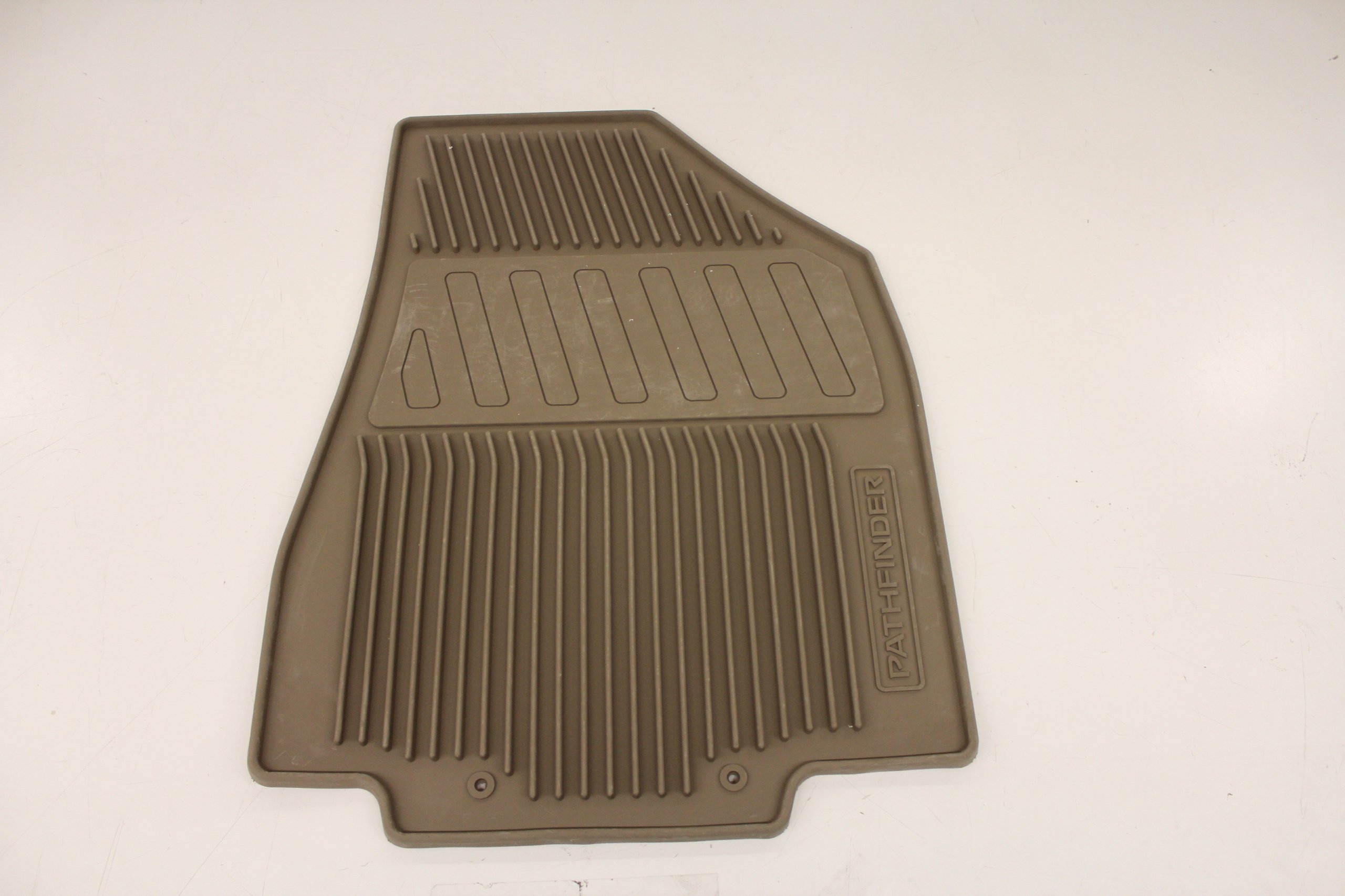 Genuine Nissan Custom Fit All-Weather Floor Mats - Almond Beige - Perfect for Trucks, SUVs & Sedans - Durable Protection Against Mud, Snow & Spills