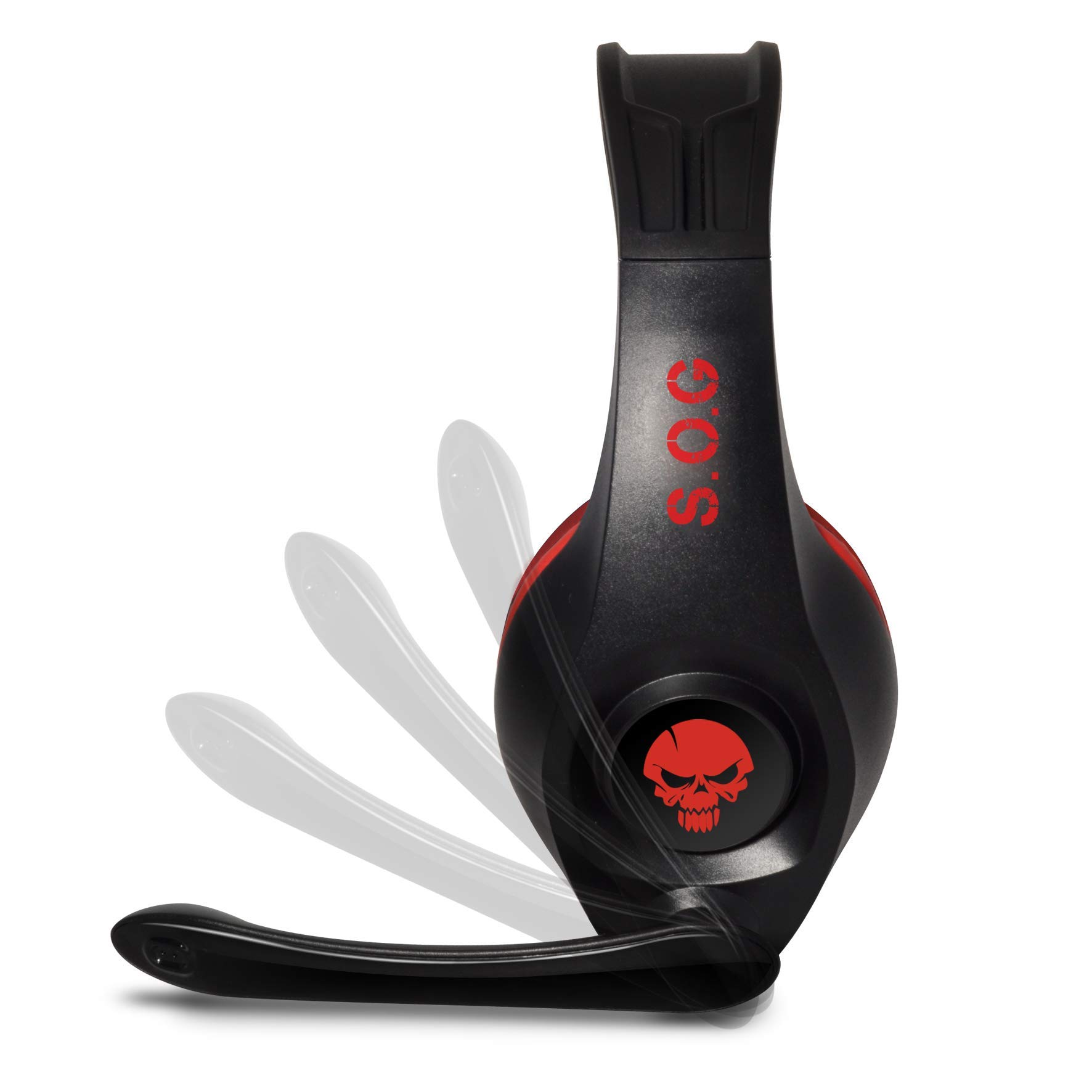 SPIRIT OF GAMER PRO-NH5 Gaming Headset for Nintendo Switch - Stereo 2.0 Sound, 40mm Drivers, Padded Ear Cushions & Adjustable Headband - Perfect for Gaming, Streaming & Online Meetings