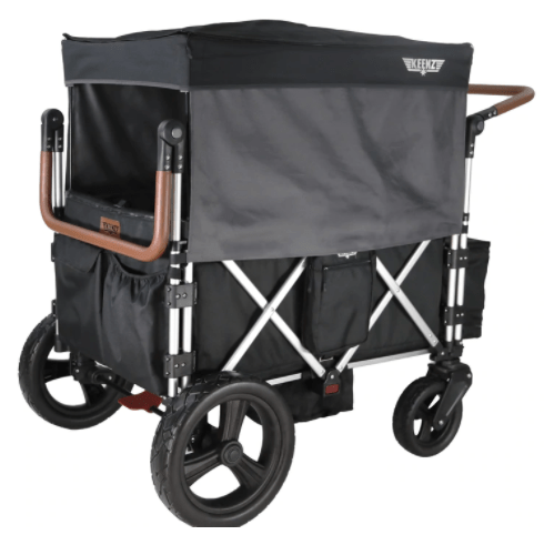 Keenz 7S+ 4 Passenger Stroller Wagon - All-Terrain Push Wagon for Kids & Toddlers | Perfect for Beach Trips, Park Outings & Family Adventures