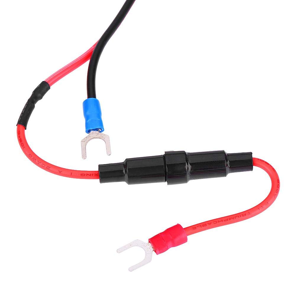 12V-45V Motorcycle USB Charger Socket - Waterproof Dual USB Power Port with Cigarette Lighter Adapter for Phone Charging on Motorcycles, Scooters, ATVs - Perfect for Road Trips & Outdoor Adventures