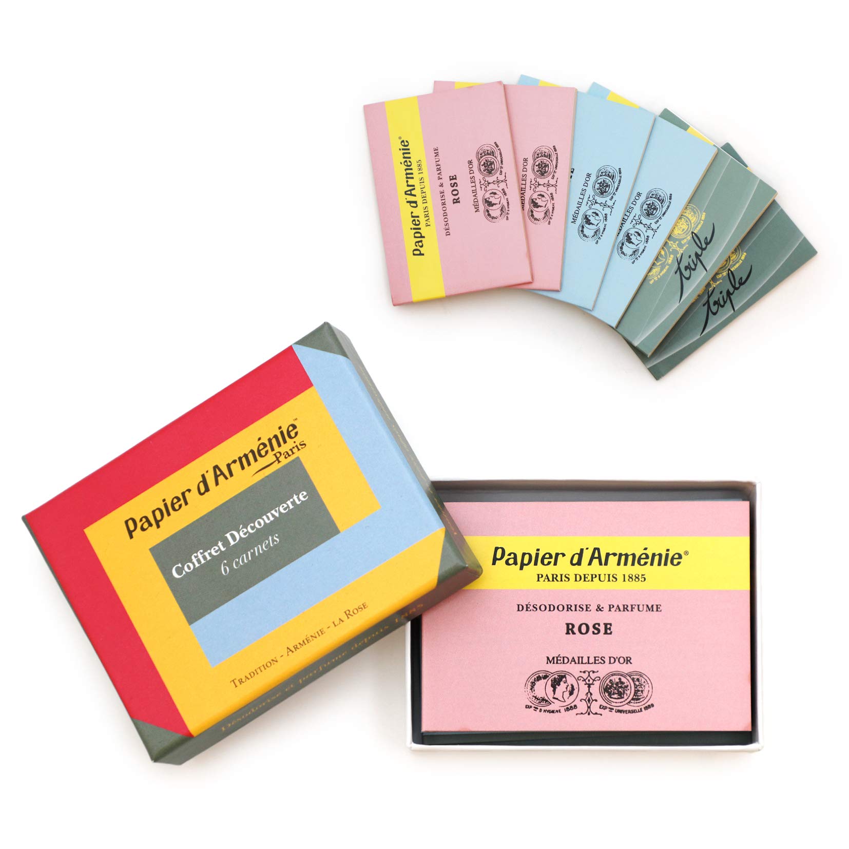 Premium Armenian Scented Paper Box Set - 3 Unique Fragrances for Home, Office & Gifting | Luxury Aromatherapy & Decor
