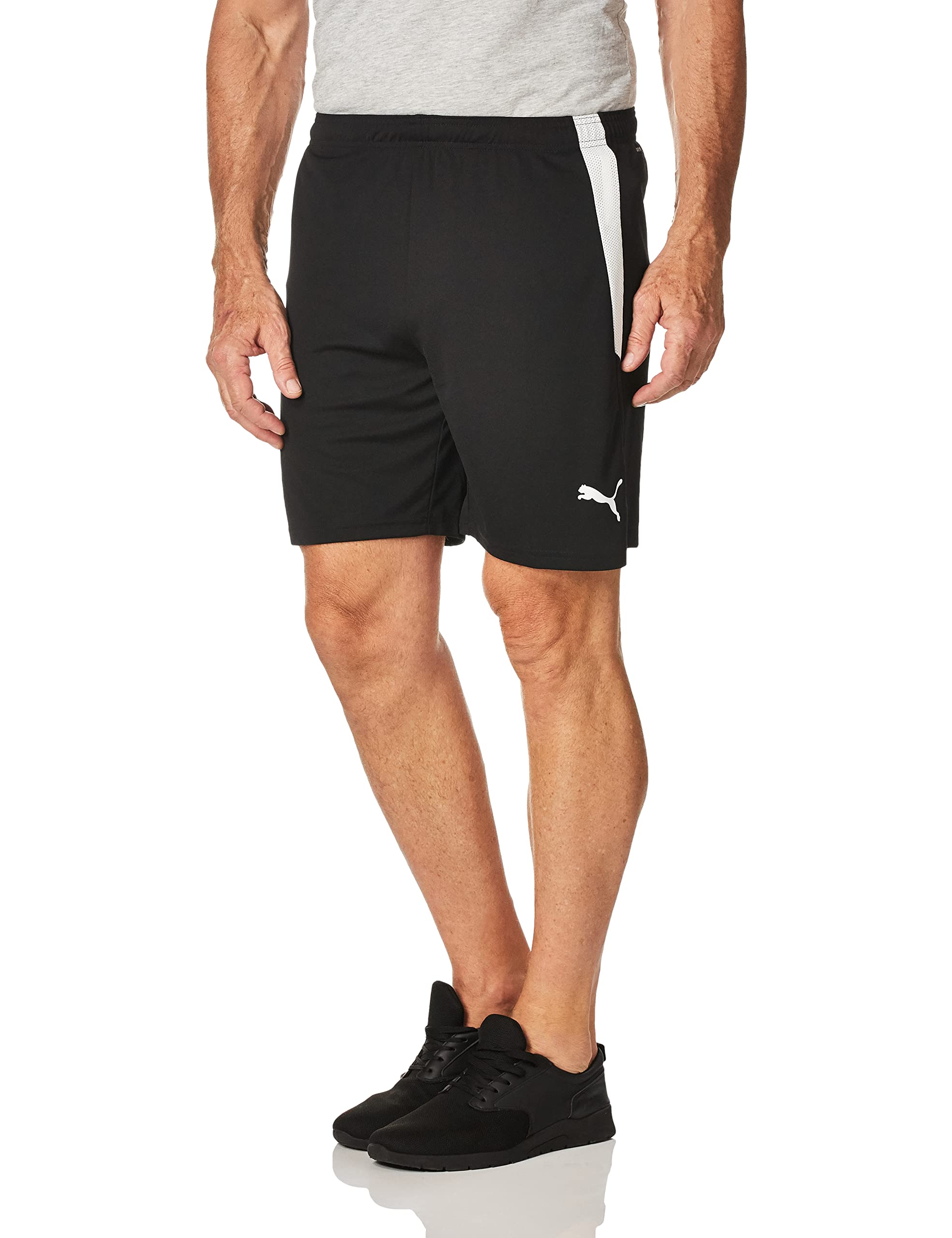 PUMA Men's Teamliga Athletic Shorts - Lightweight, Breathable & Comfortable for Running, Gym & Casual Wear